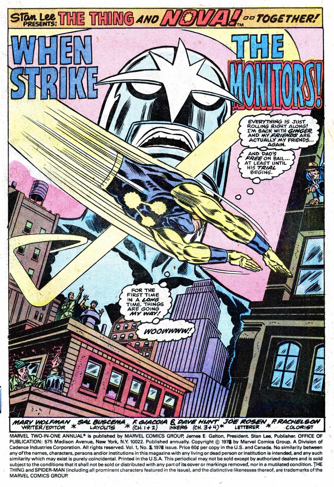 Marvel Two-In-One (1974) issue Annual 3 - Page 3