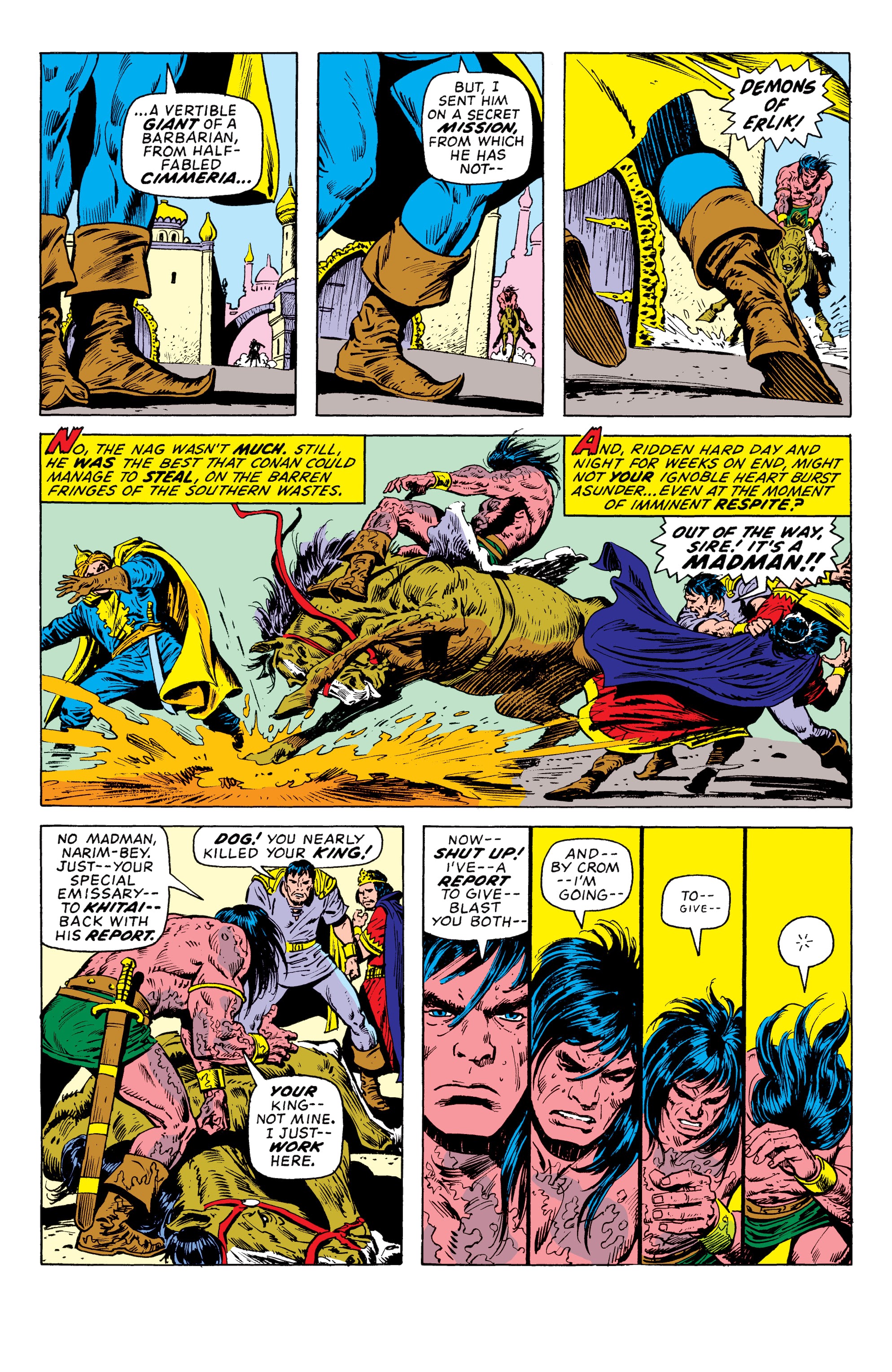 Read online Conan The Barbarian Epic Collection: The Original Marvel Years - The Curse Of The Golden Skull comic -  Issue # TPB (Part 2) - 90
