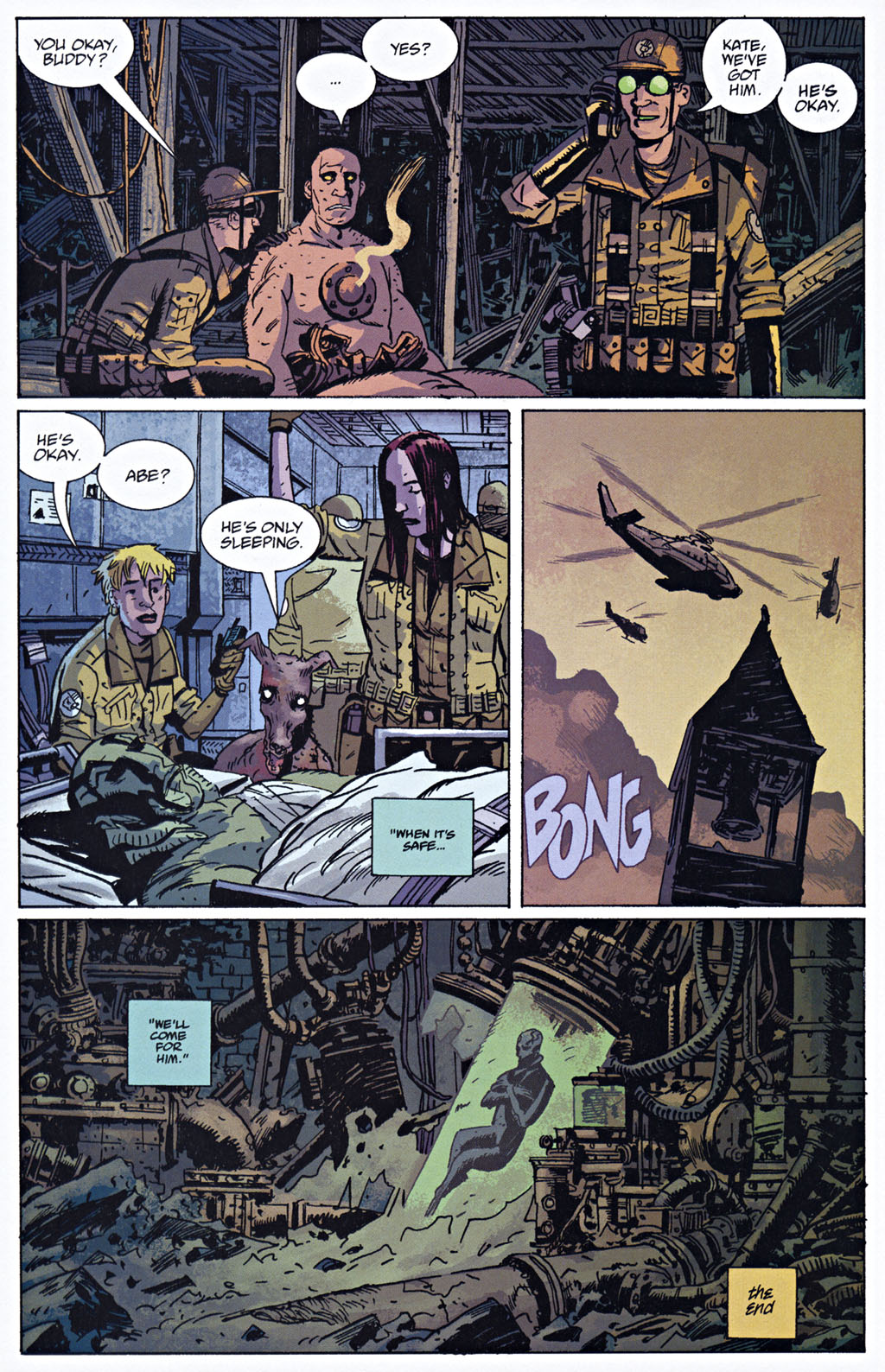 Read online B.P.R.D., Plague of Frogs comic -  Issue #5 - 26