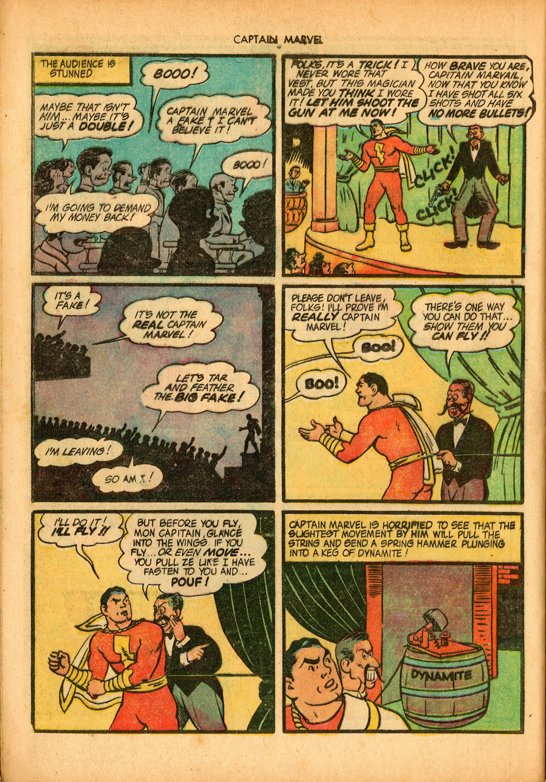 Read online Captain Marvel Adventures comic -  Issue #34 - 40