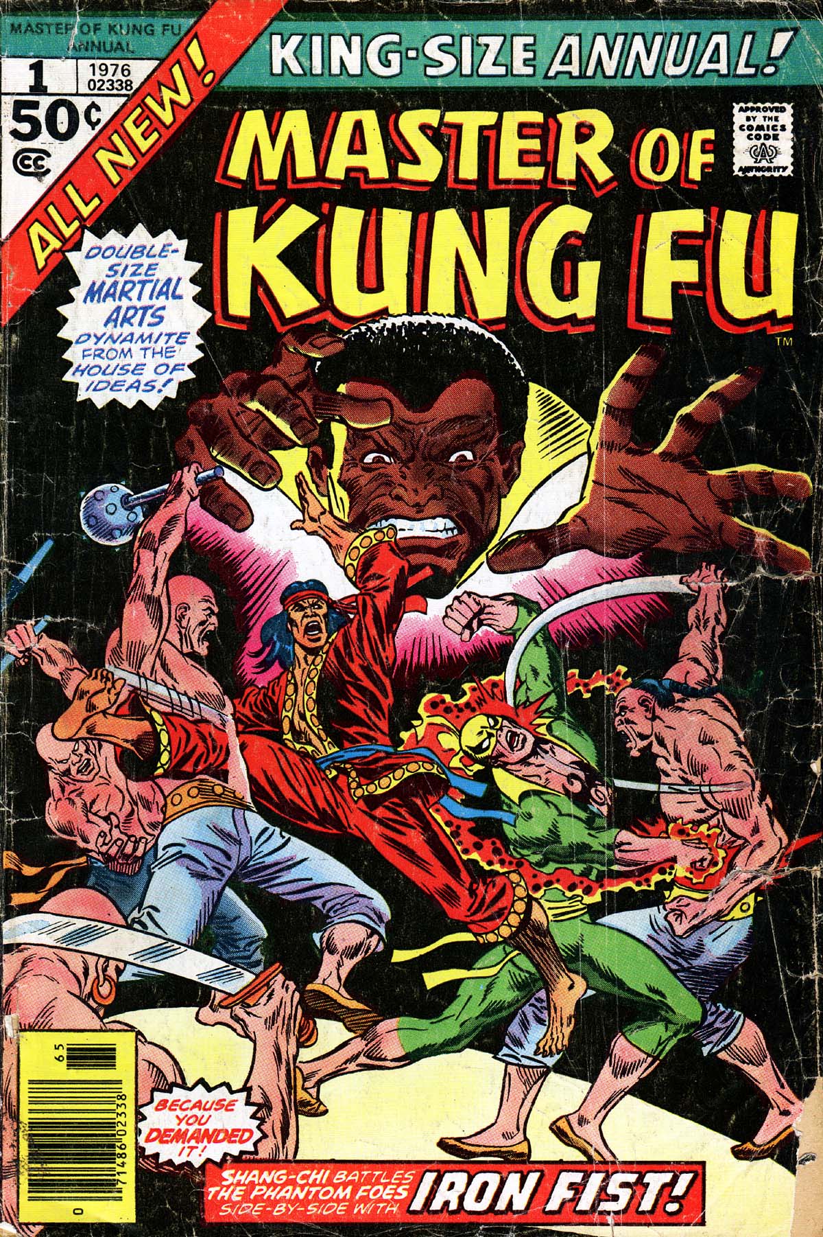 Read online Master of Kung Fu (1974) comic -  Issue # _Annual 1 - 1