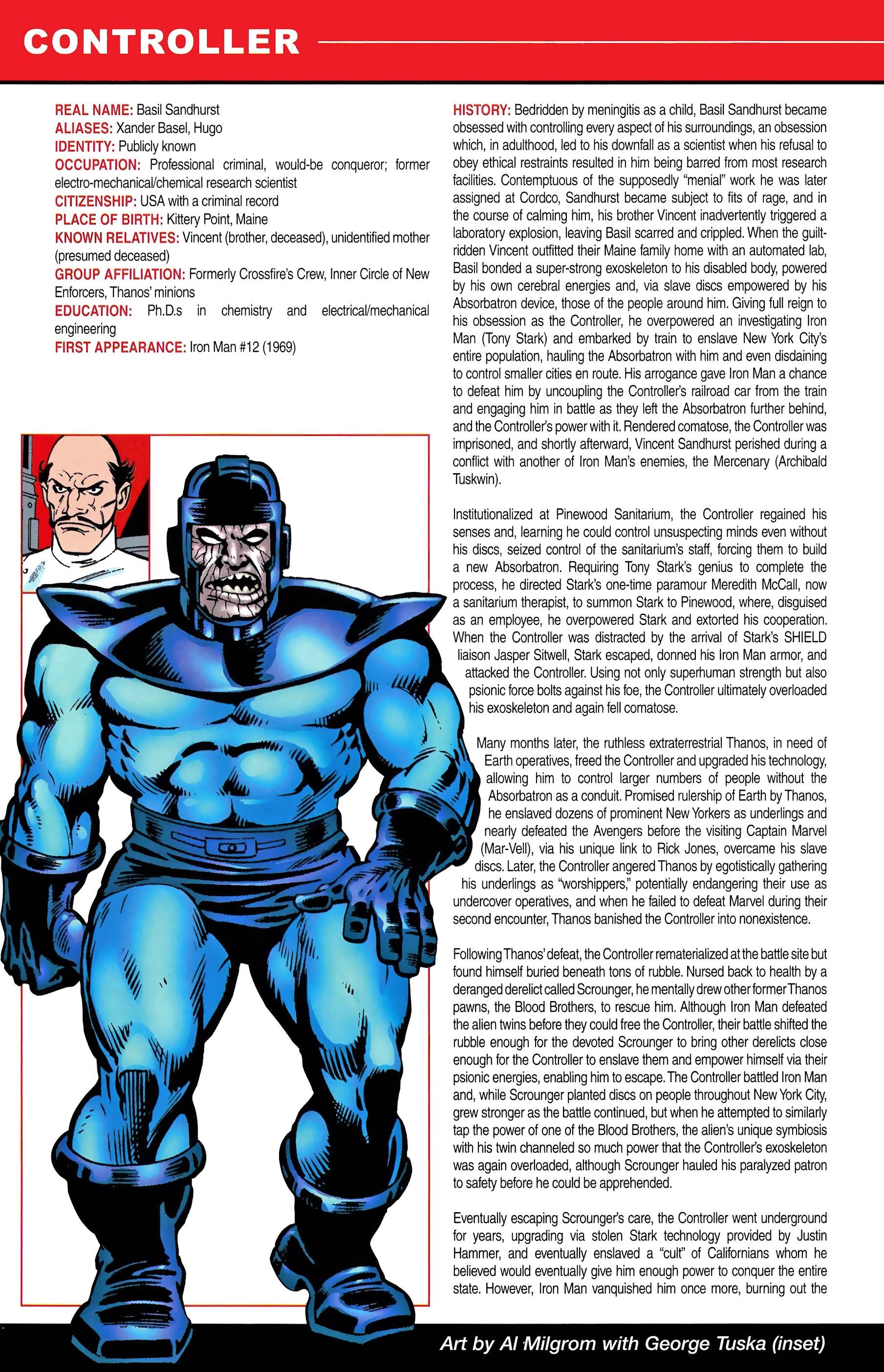 Read online Official Handbook of the Marvel Universe A to Z comic -  Issue # TPB 2 (Part 2) - 92