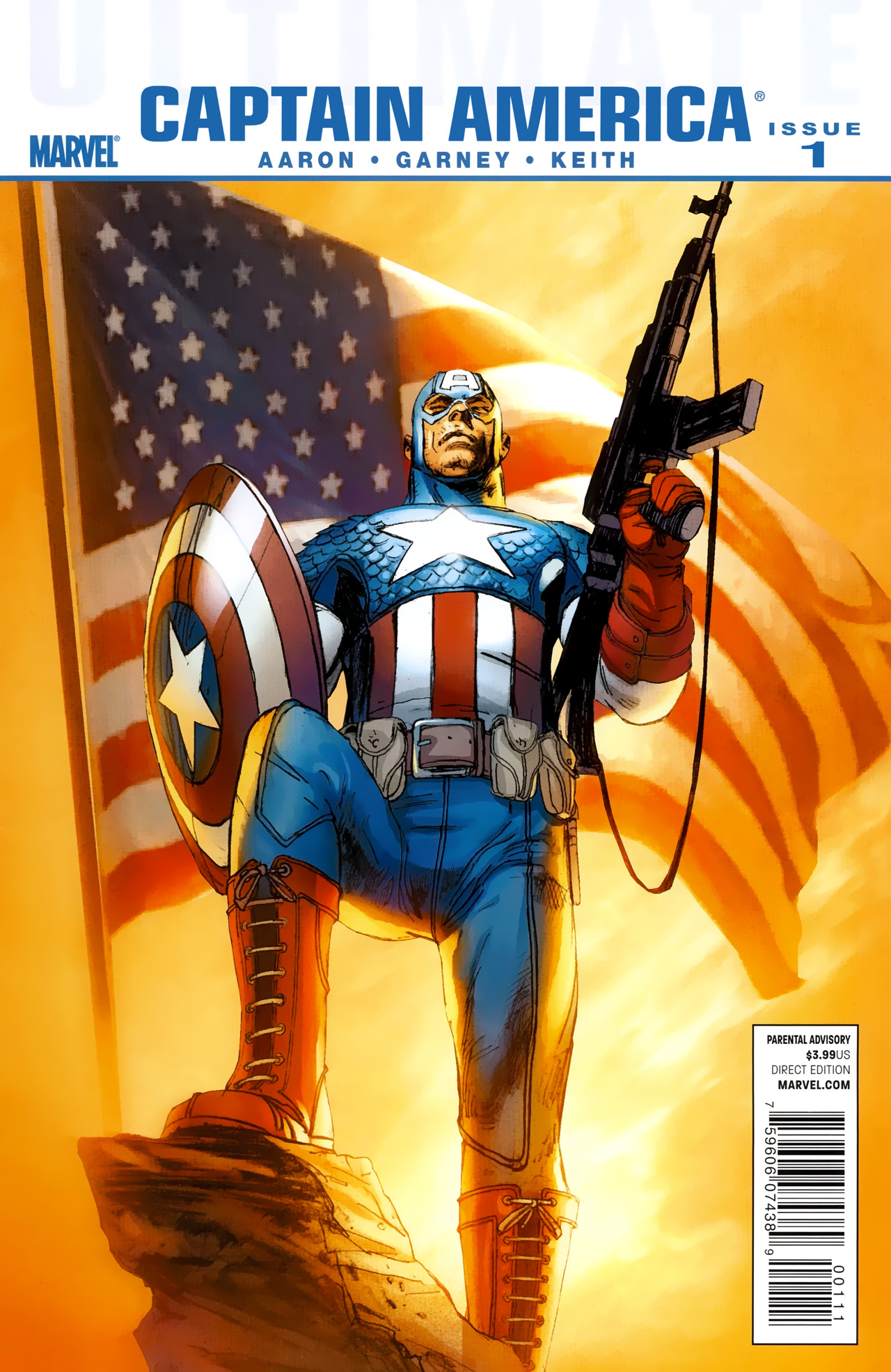 Read online Ultimate Captain America (2011) comic -  Issue #1 - 1