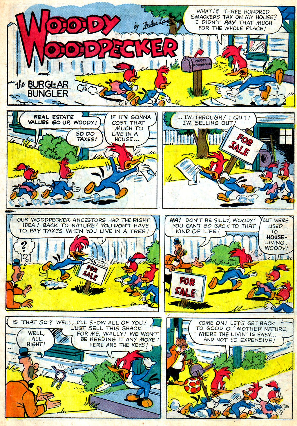 Read online Walter Lantz Woody Woodpecker (1952) comic -  Issue #34 - 10