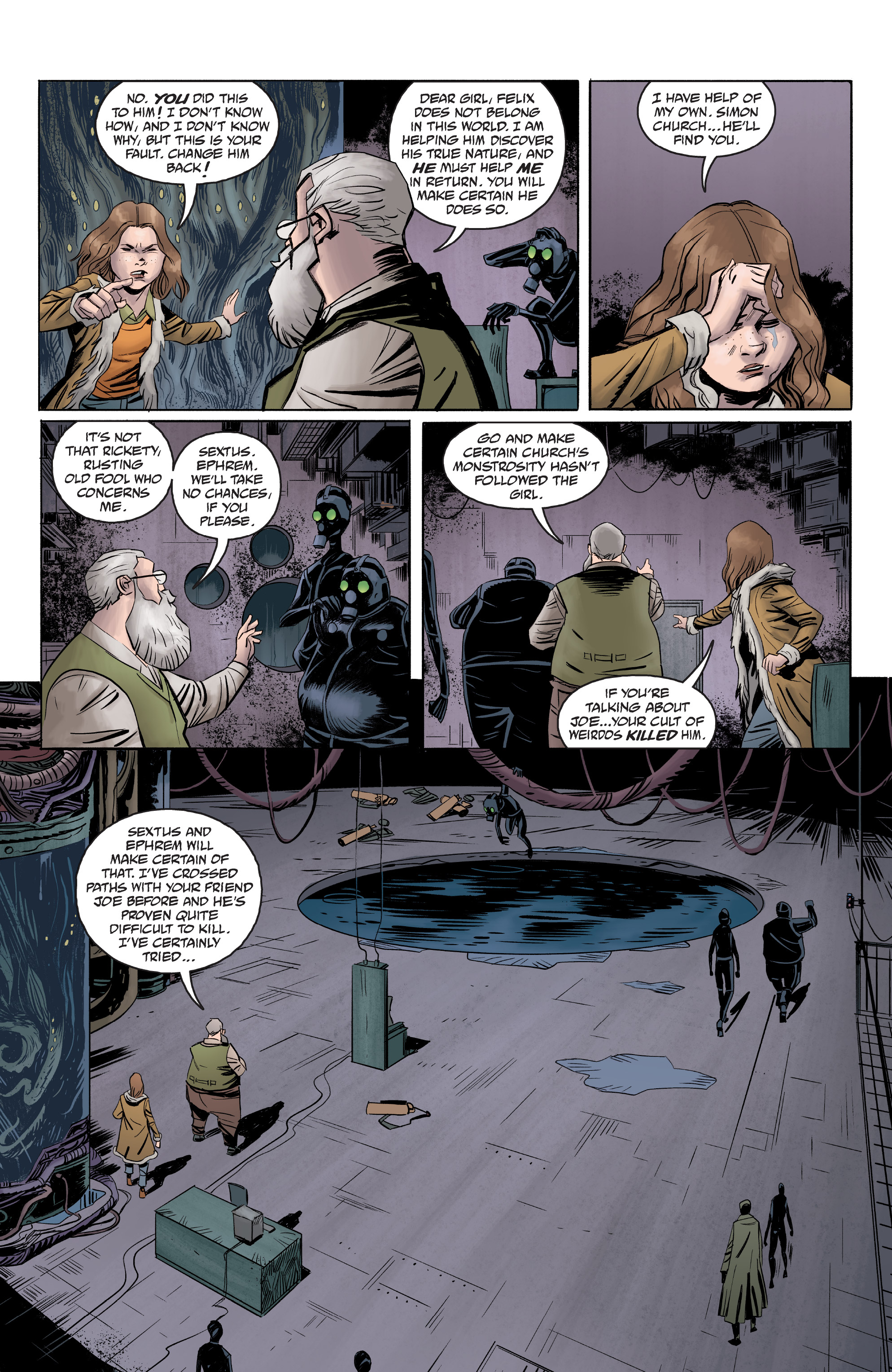 Read online Joe Golem: Occult Detective--The Conjurors comic -  Issue #3 - 8