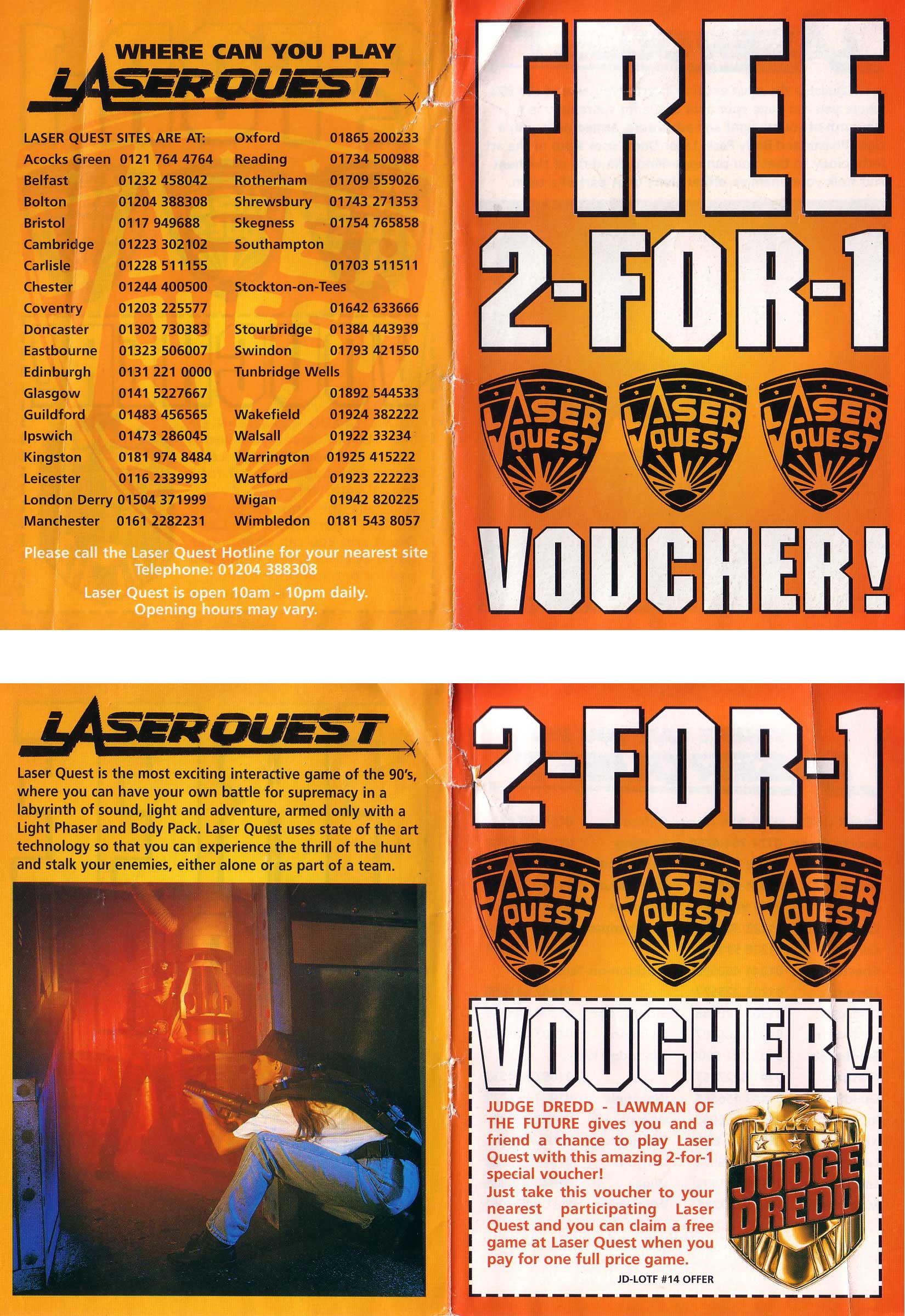 Read online Judge Dredd Lawman of the Future comic -  Issue #14 - 32