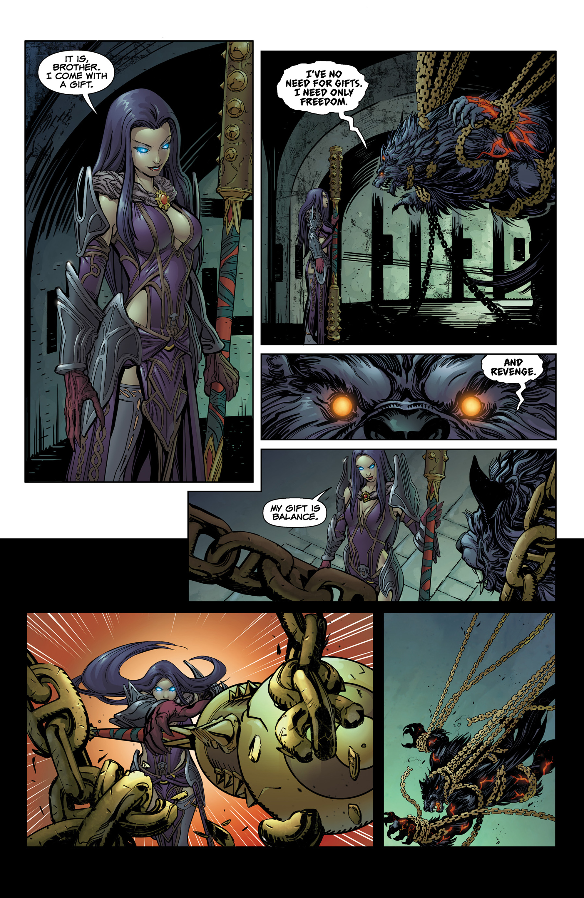 Read online SMITE: The Pantheon War comic -  Issue #1 - 4