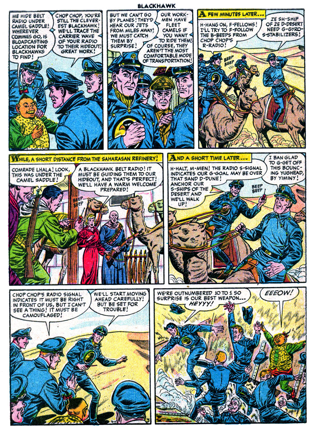 Read online Blackhawk (1957) comic -  Issue #95 - 28
