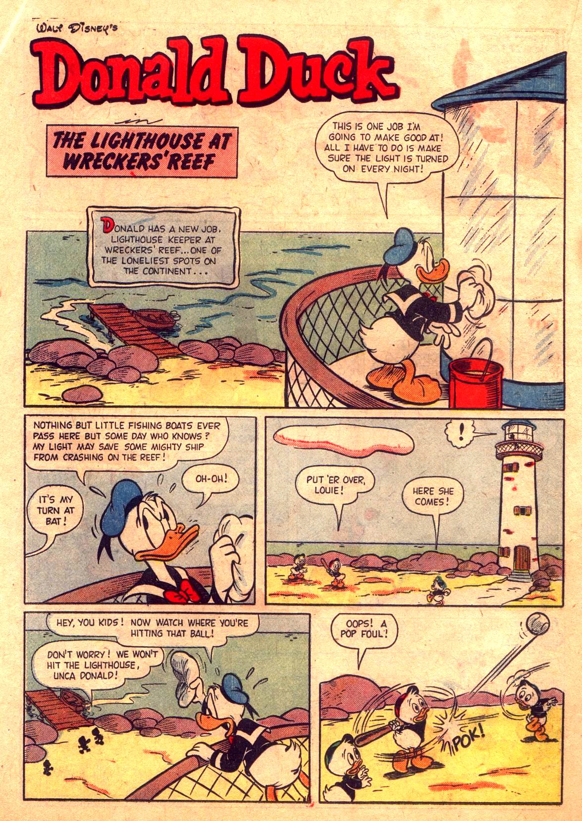 Read online Walt Disney's Donald Duck (1952) comic -  Issue #55 - 22