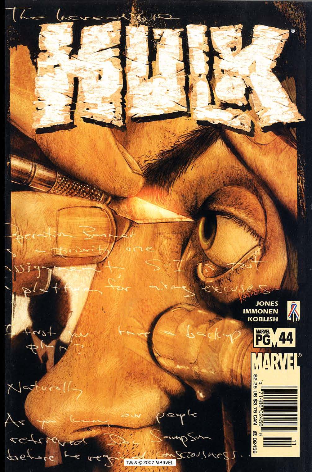 Read online The Incredible Hulk (2000) comic -  Issue #44 - 1