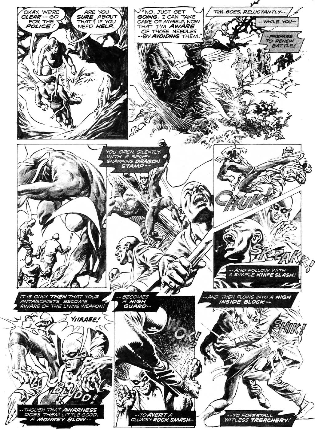 Read online The Deadly Hands of Kung Fu comic -  Issue #10 - 32