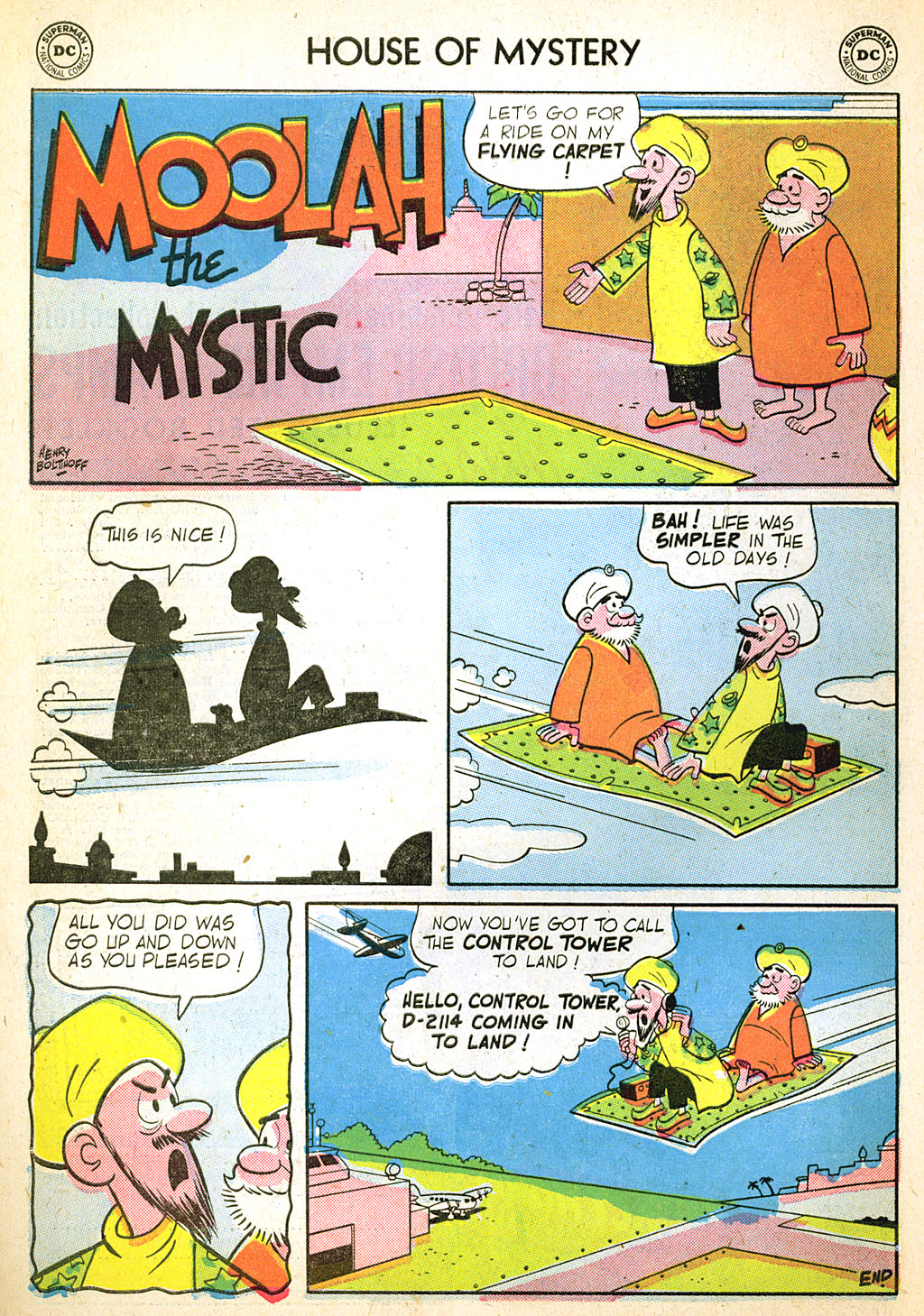 Read online House of Mystery (1951) comic -  Issue #65 - 10