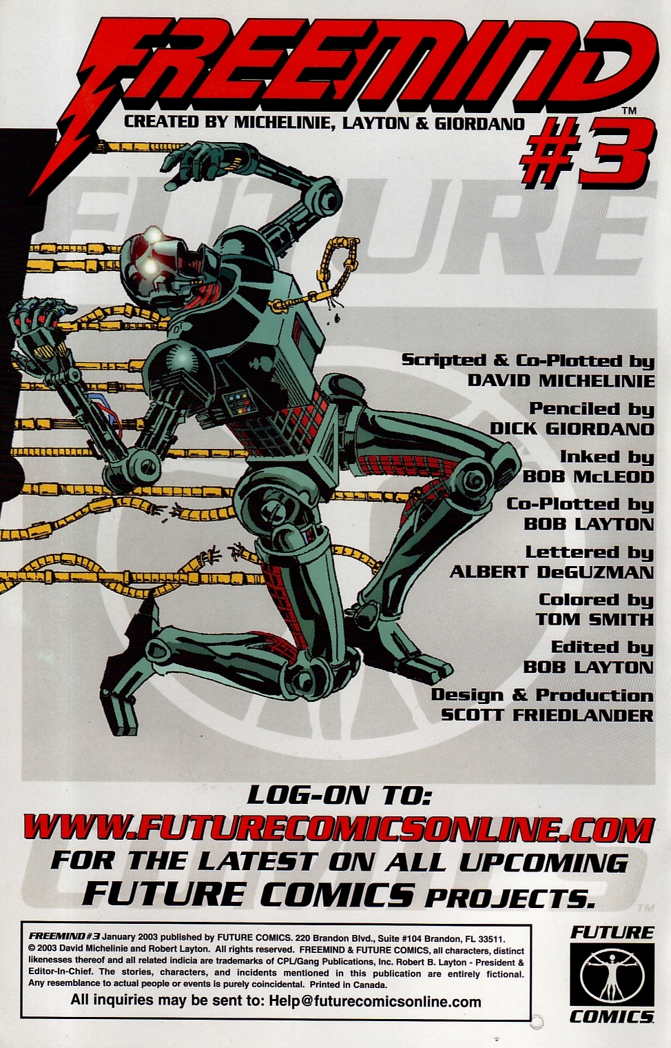 Read online Freemind comic -  Issue #3 - 2