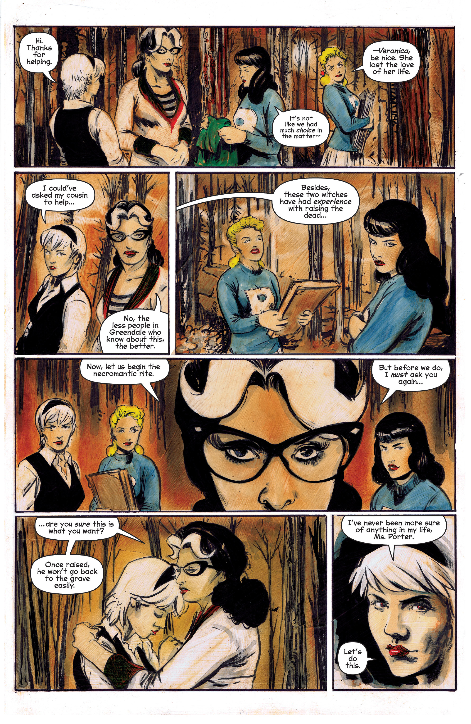 Read online Chilling Adventures of Sabrina comic -  Issue #5 - 17