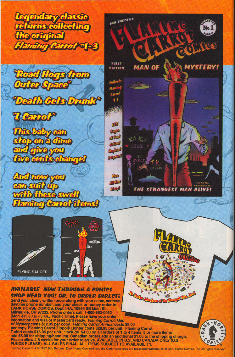 Read online Bob Burden's Original Mysterymen Comics comic -  Issue #1 - 33