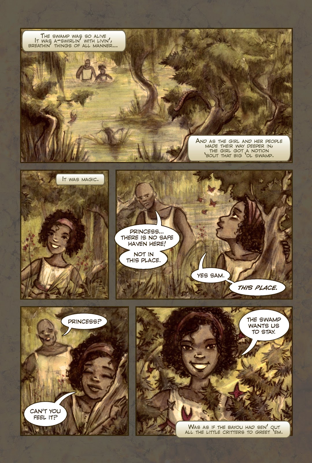 Bayou Arcana issue TPB - Page 10