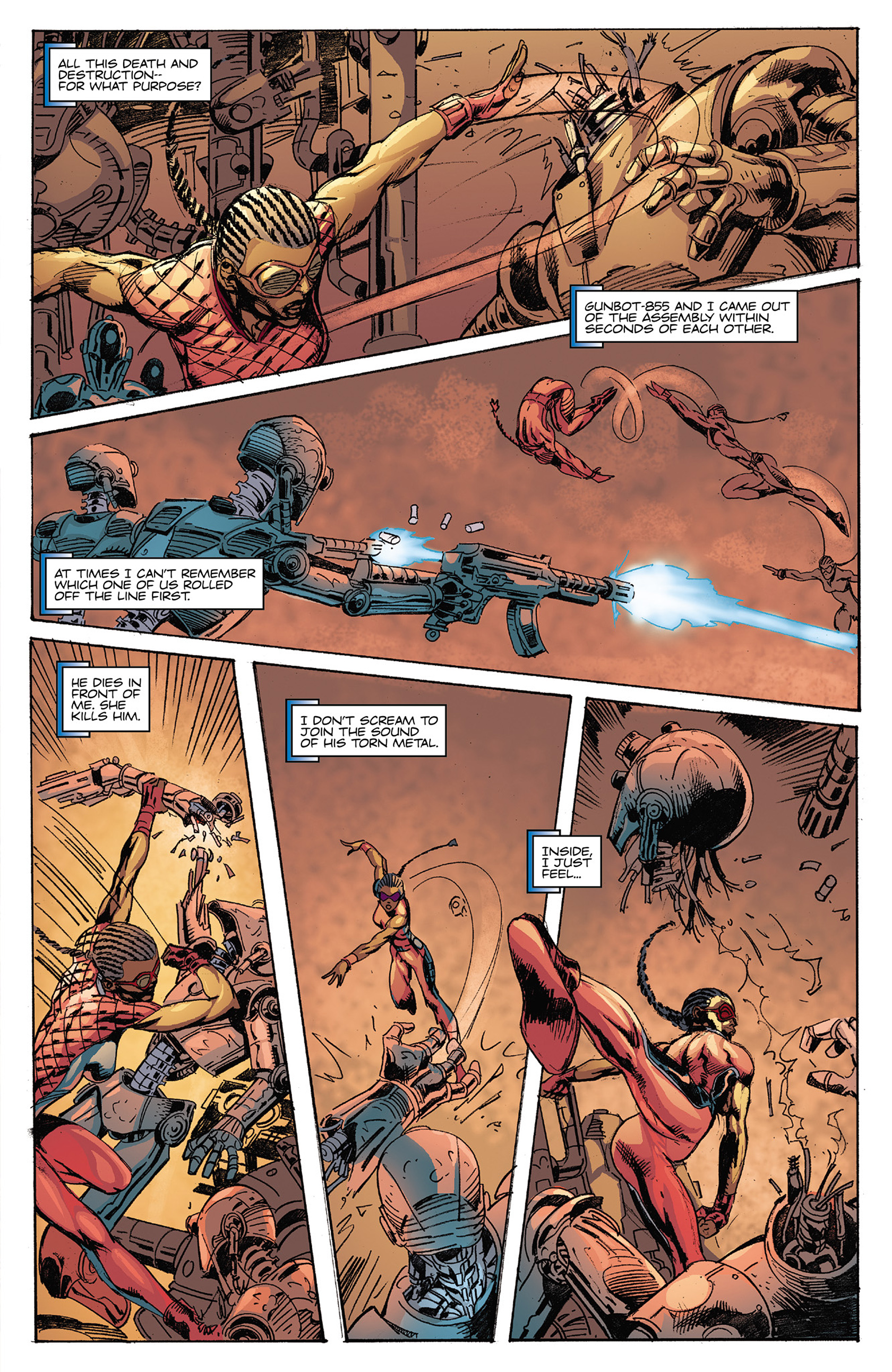 Read online Magnus Robot Fighter (2014) comic -  Issue #0 - 5