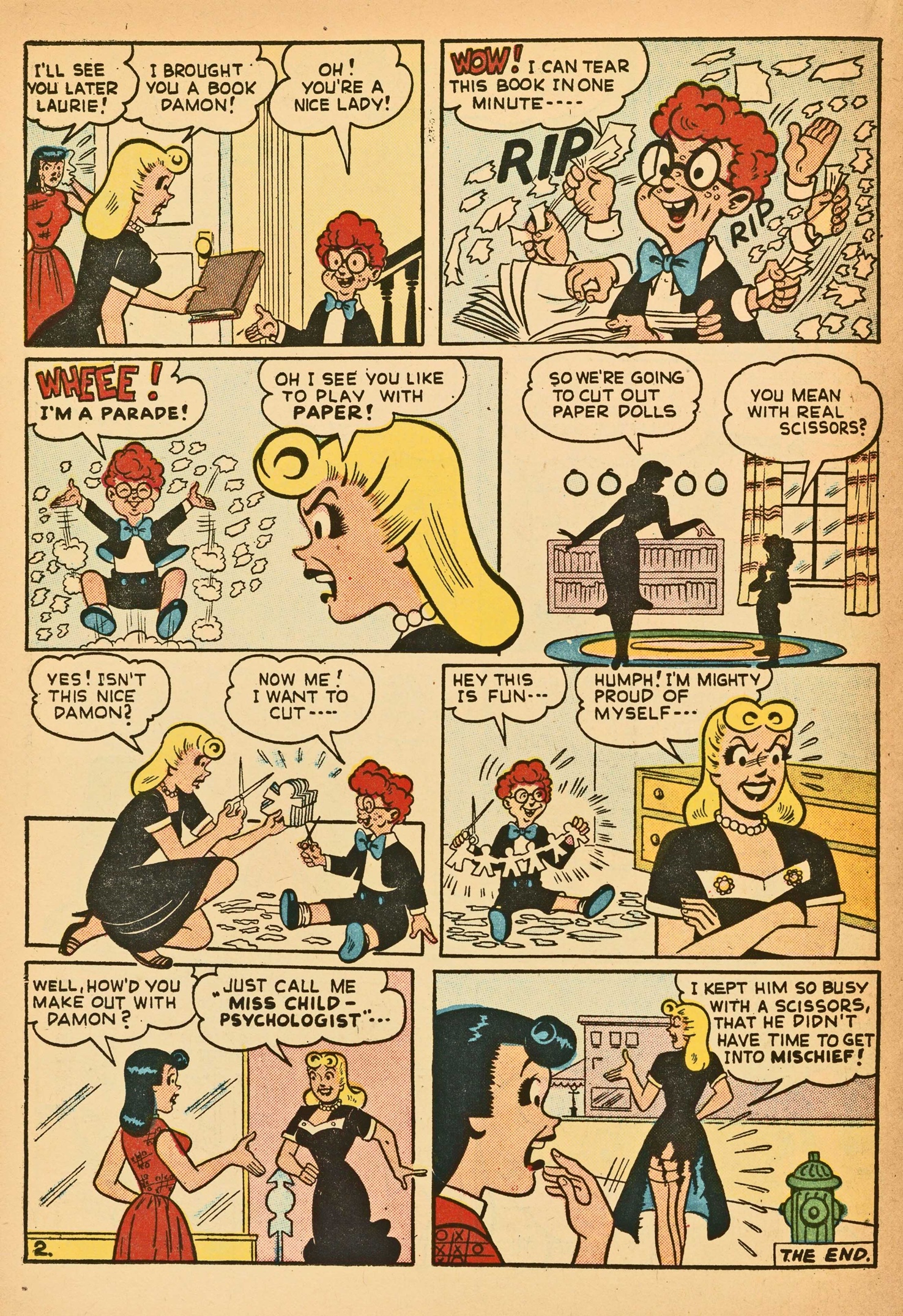 Read online Pep Comics comic -  Issue #104 - 22