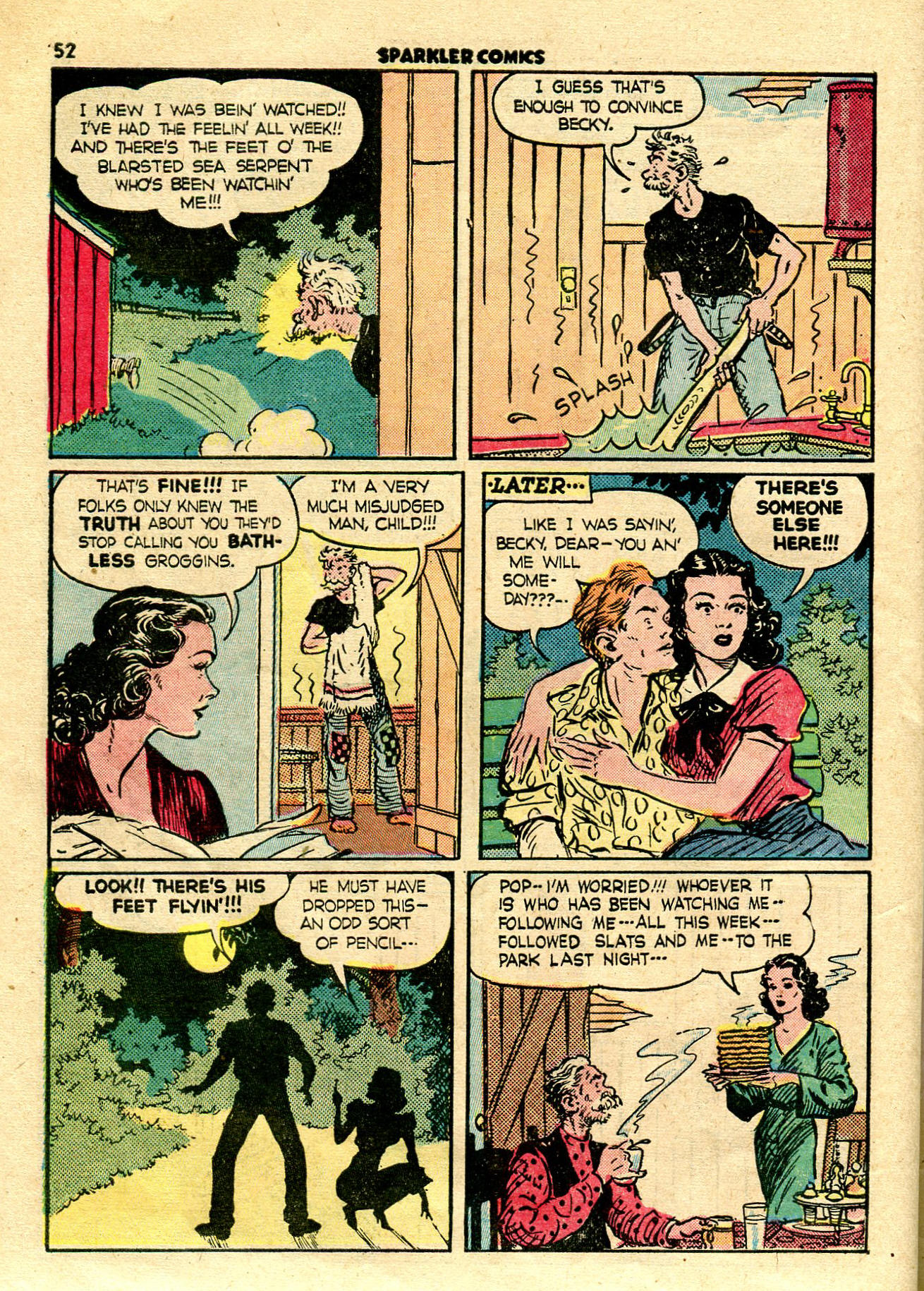 Read online Sparkler Comics comic -  Issue #22 - 50