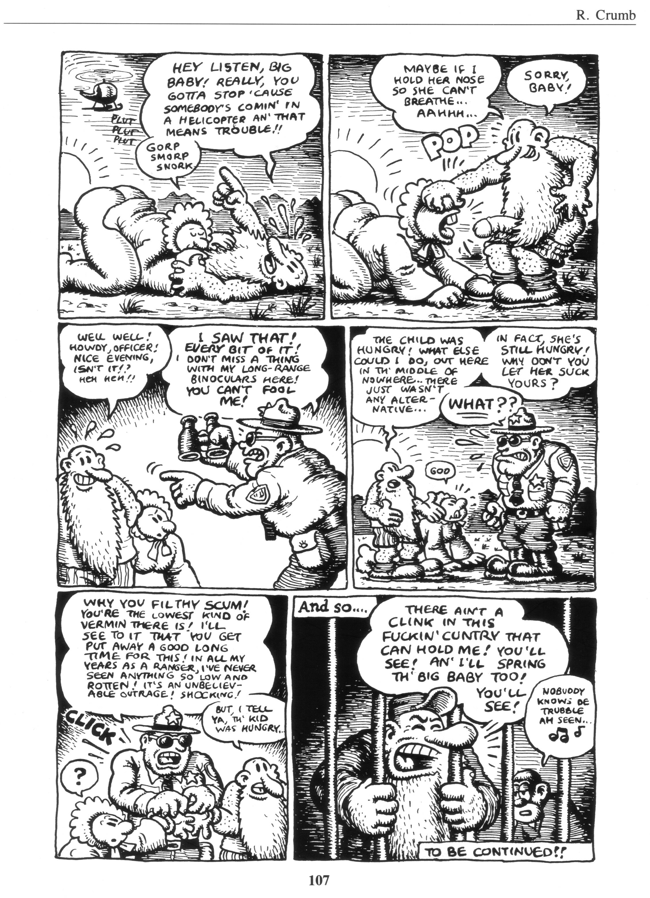 Read online The Complete Crumb Comics comic -  Issue # TPB 7 - 115