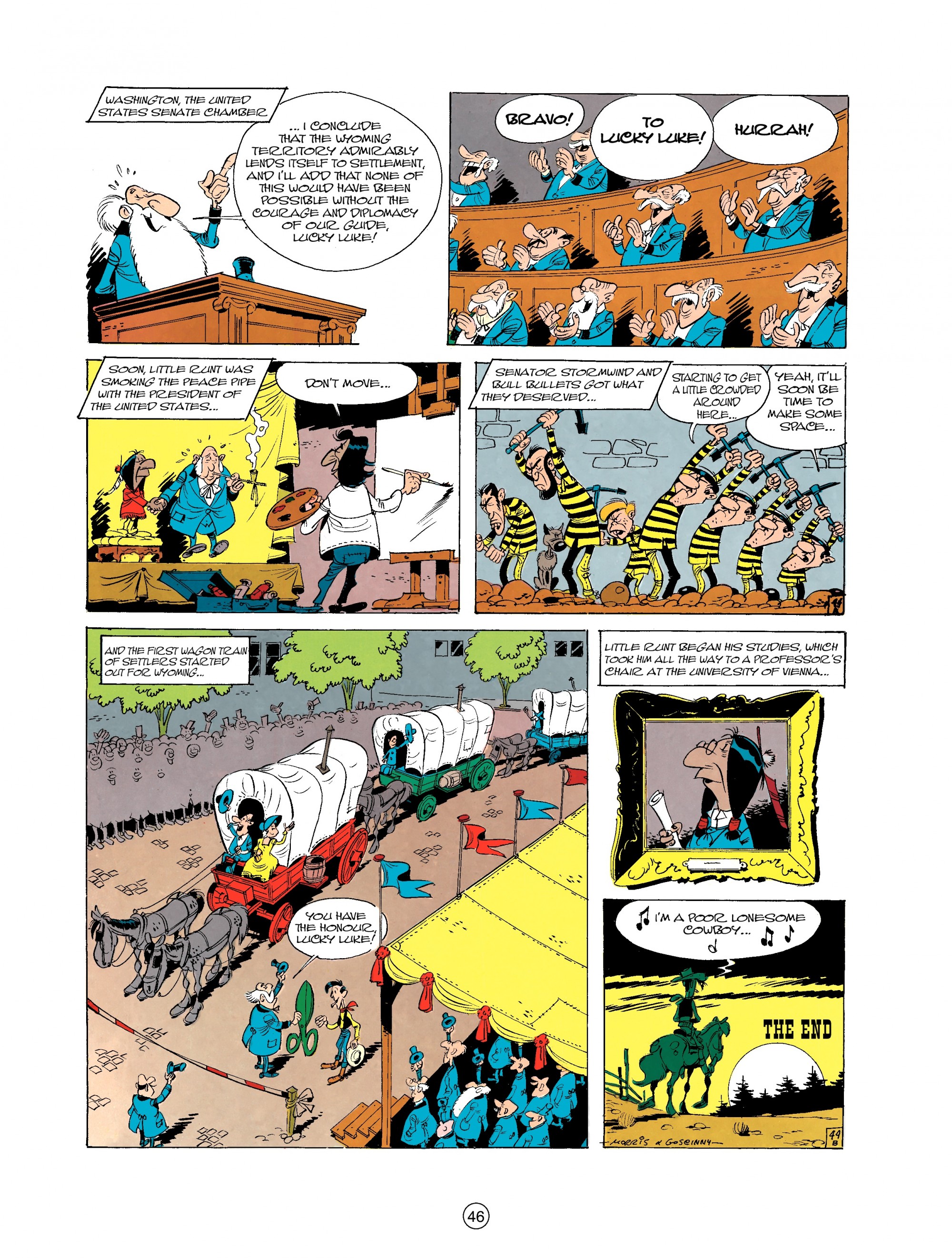 Read online A Lucky Luke Adventure comic -  Issue #16 - 46