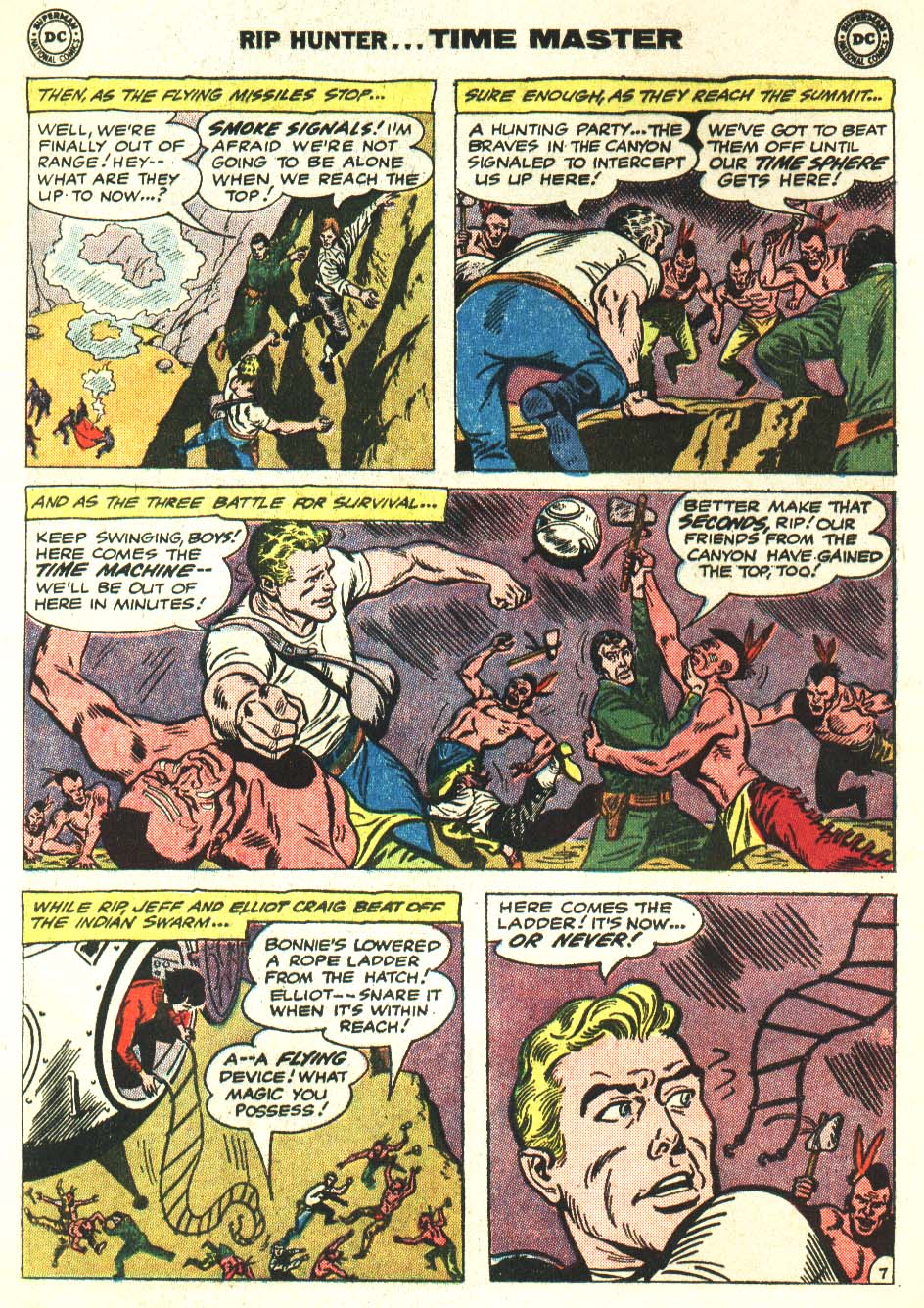 Read online Rip Hunter...Time Master comic -  Issue #1 - 8