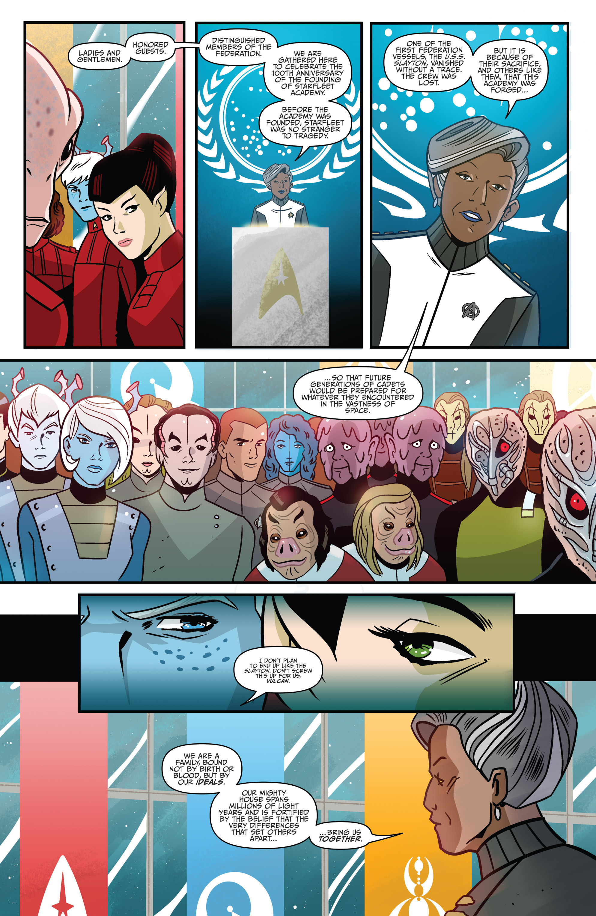 Read online Star Trek: Starfleet Academy (2015) comic -  Issue #1 - 20