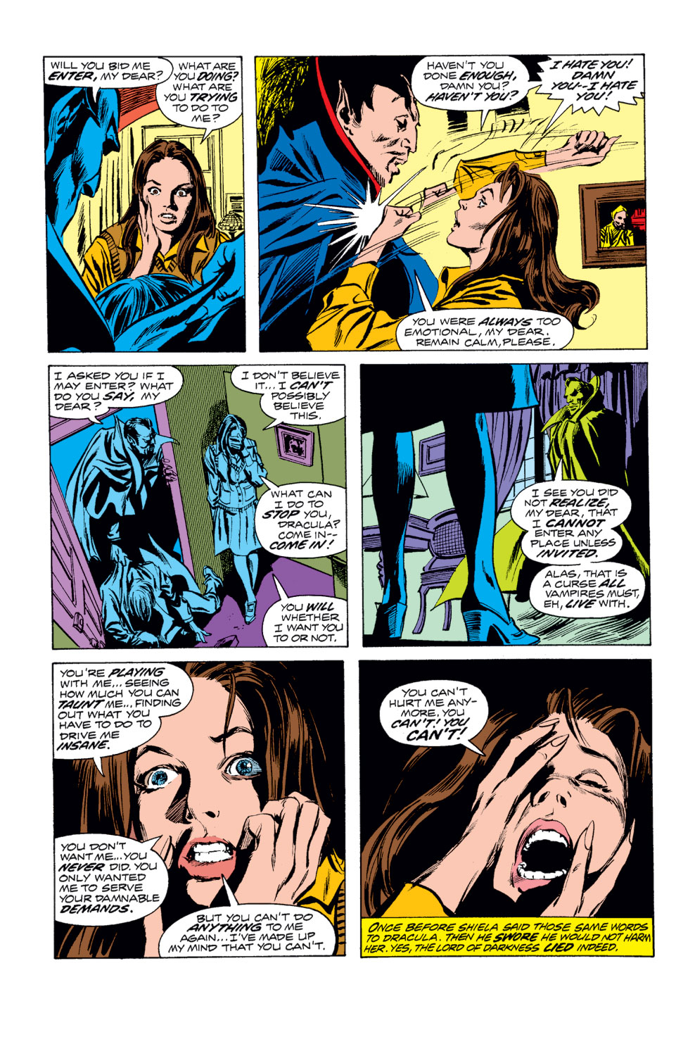 Read online Tomb of Dracula (1972) comic -  Issue #29 - 16