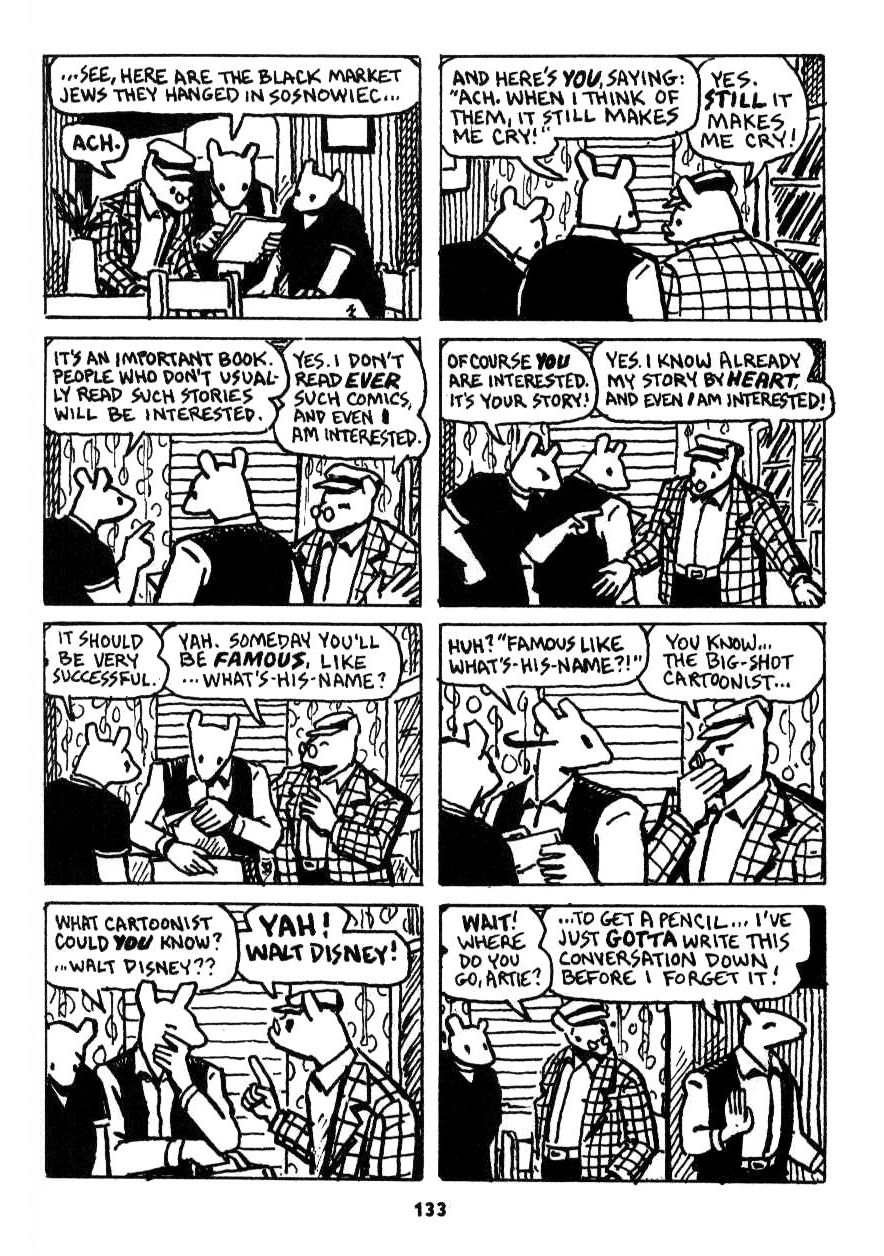 Read online Maus: A Survivor's Tale comic -  Issue # TPB 1 - 125