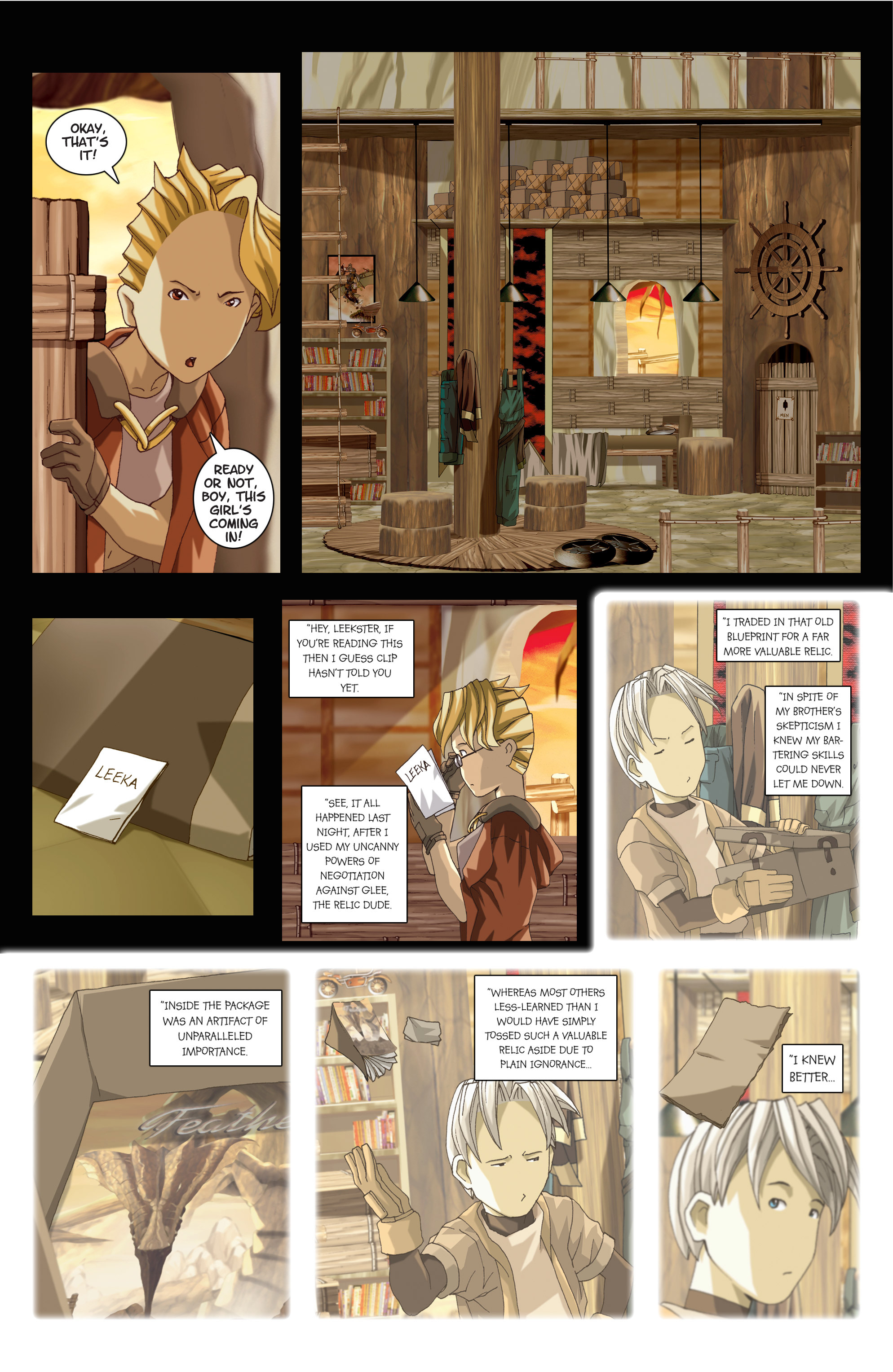 Read online Feather comic -  Issue #1 - 17