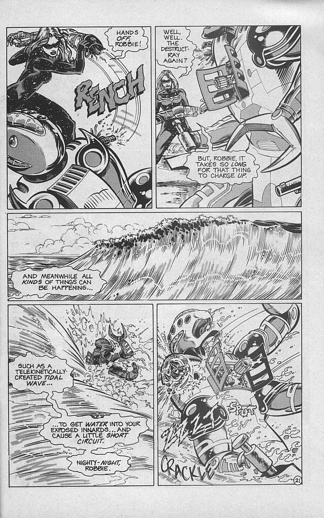 Read online Femforce comic -  Issue #31 - 33