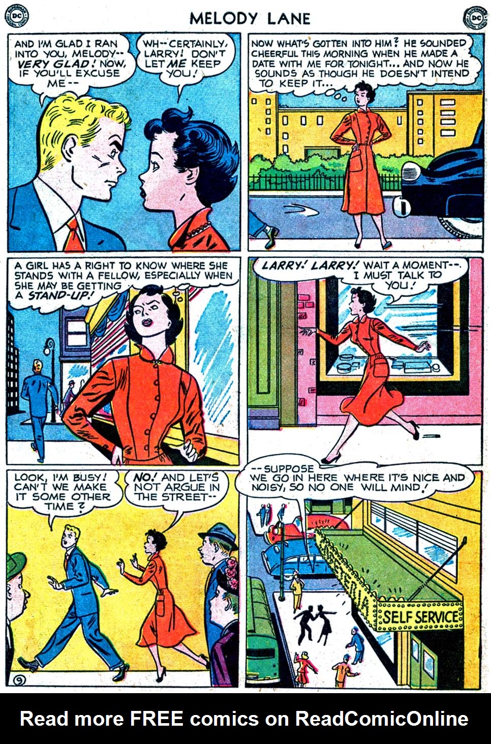 Read online Miss Melody Lane of Broadway comic -  Issue #2 - 11