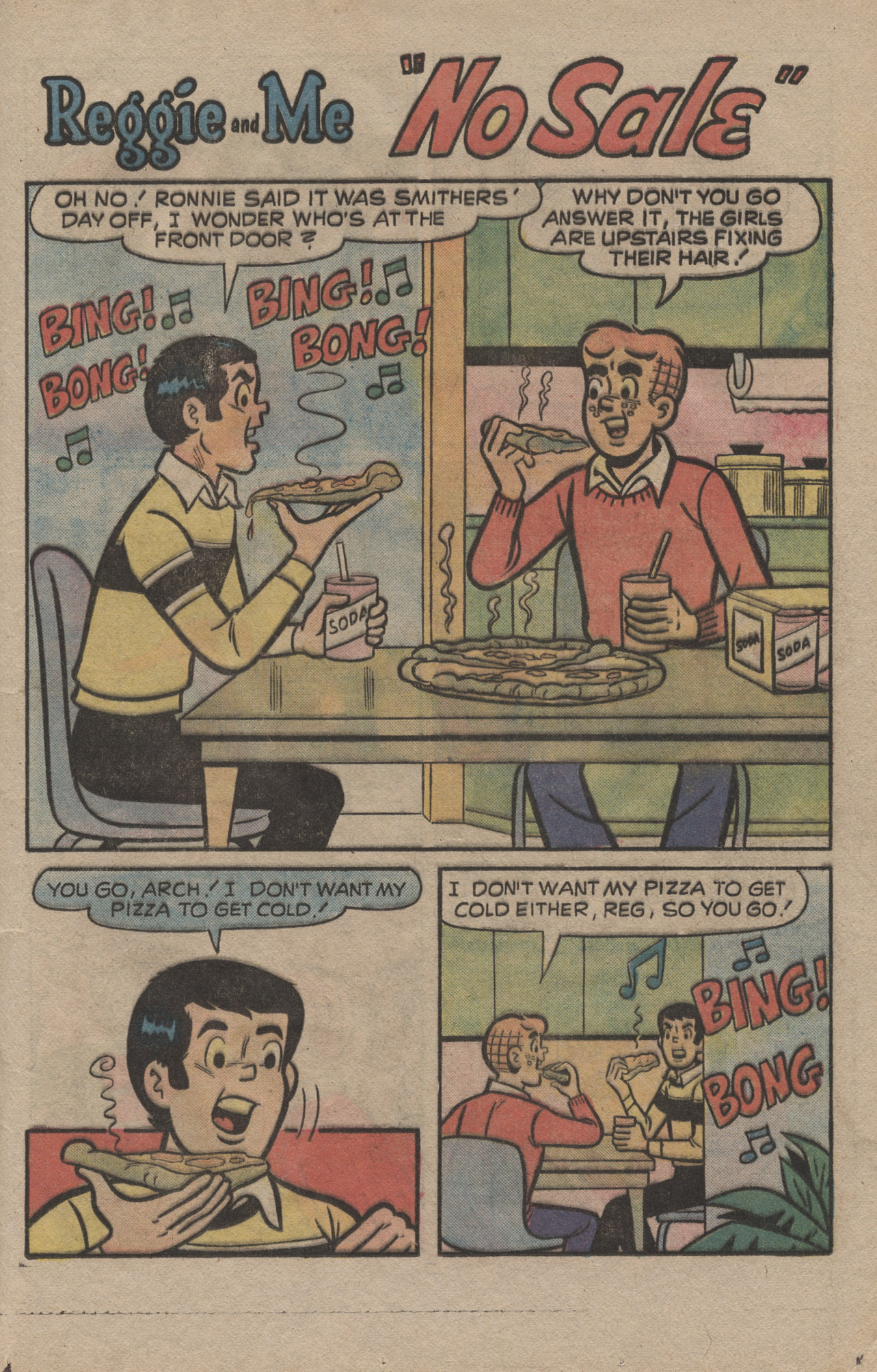 Read online Reggie and Me (1966) comic -  Issue #86 - 13