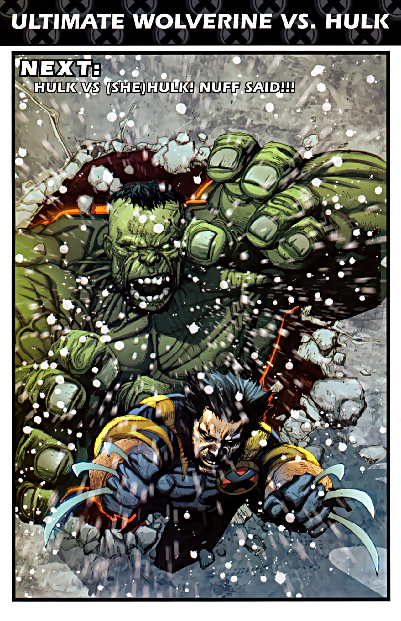 Read online Ultimate Wolverine vs. Hulk comic -  Issue #4 - 24