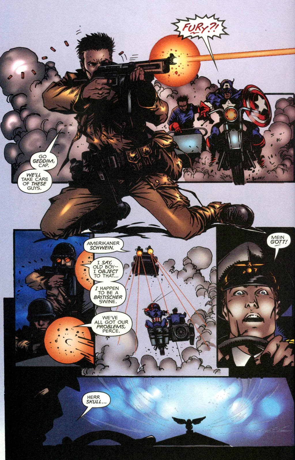 Captain America/Nick Fury: The Otherworld War issue Full - Page 14
