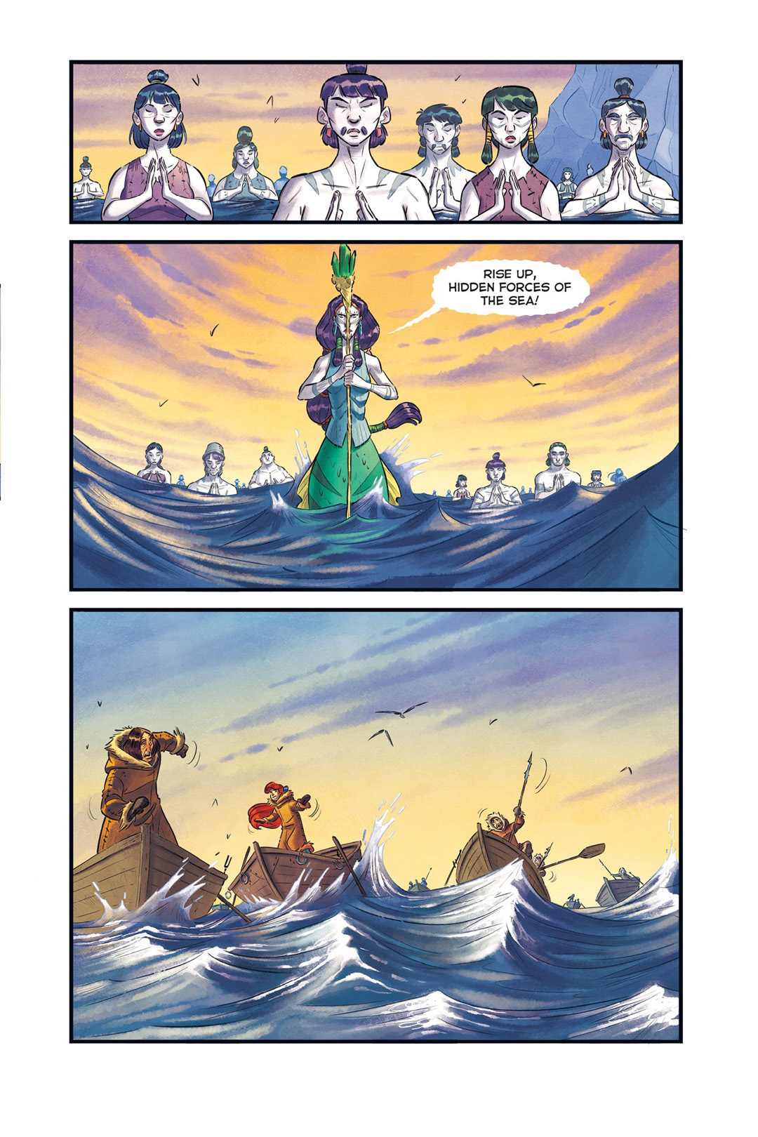 Read online Ariel and the Curse of the Sea Witches comic -  Issue # TPB - 89
