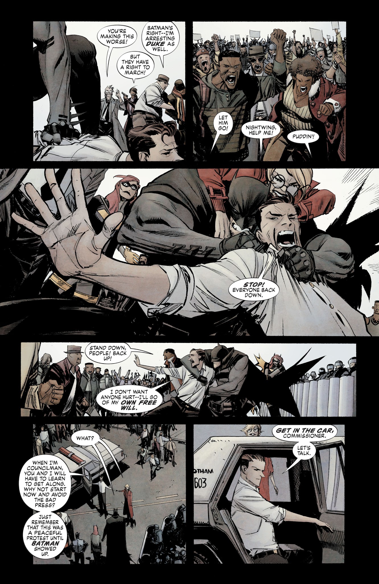 Read online Batman: White Knight comic -  Issue #4 - 9