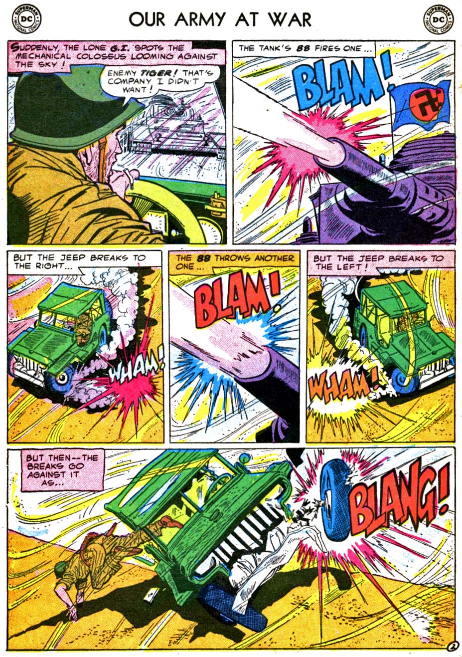Read online Our Army at War (1952) comic -  Issue #51 - 28