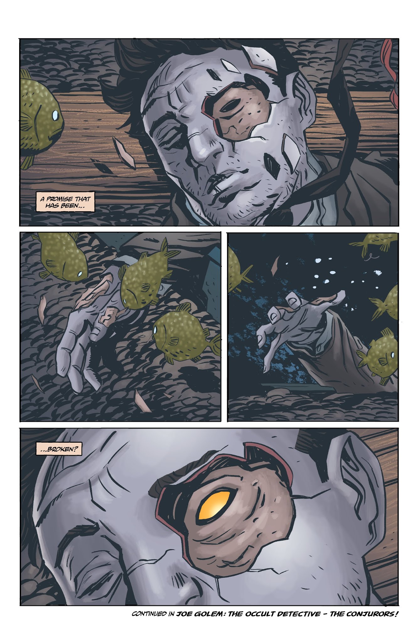 Read online Joe Golem: The Drowning City comic -  Issue #5 - 24