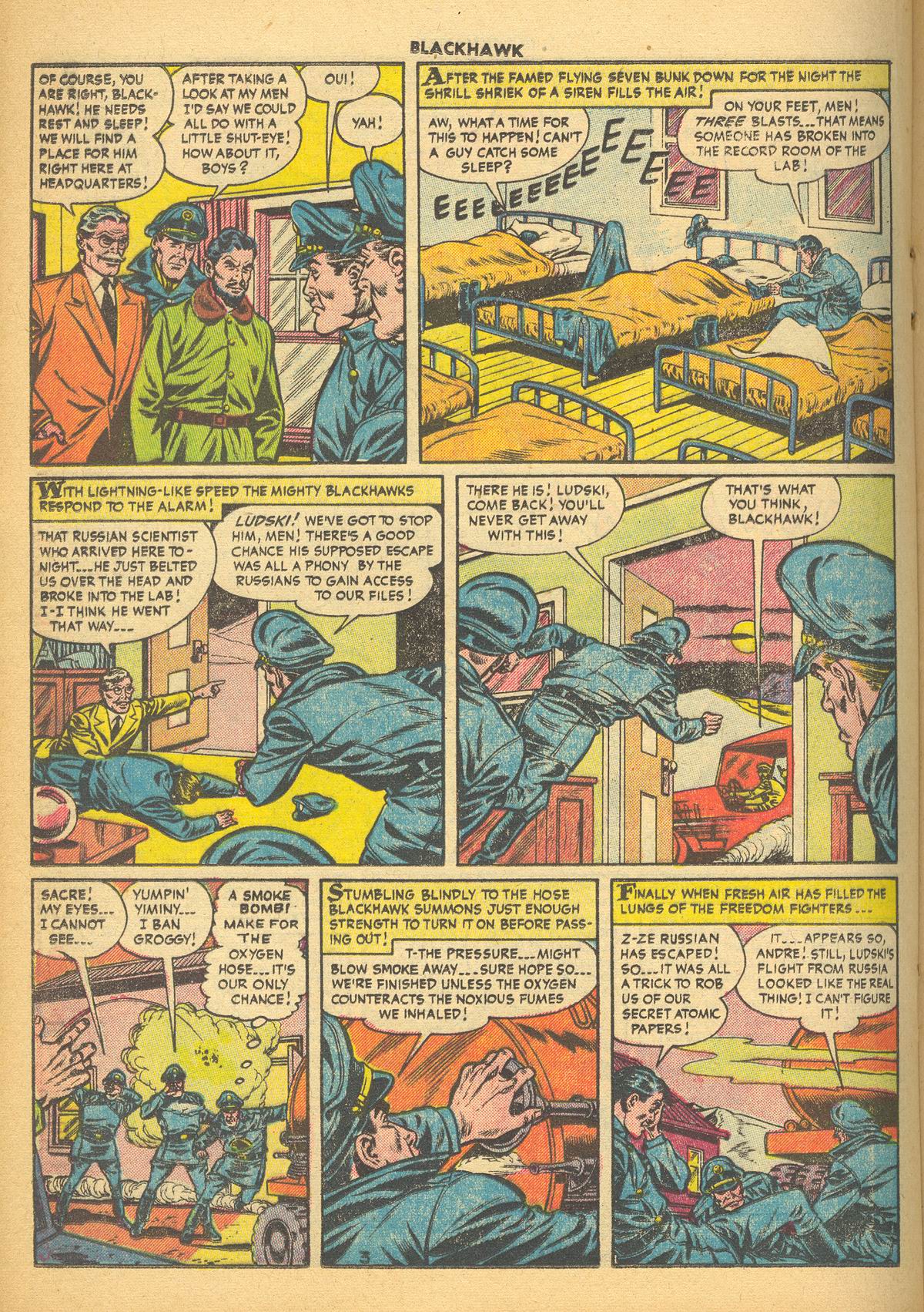 Read online Blackhawk (1957) comic -  Issue #92 - 20