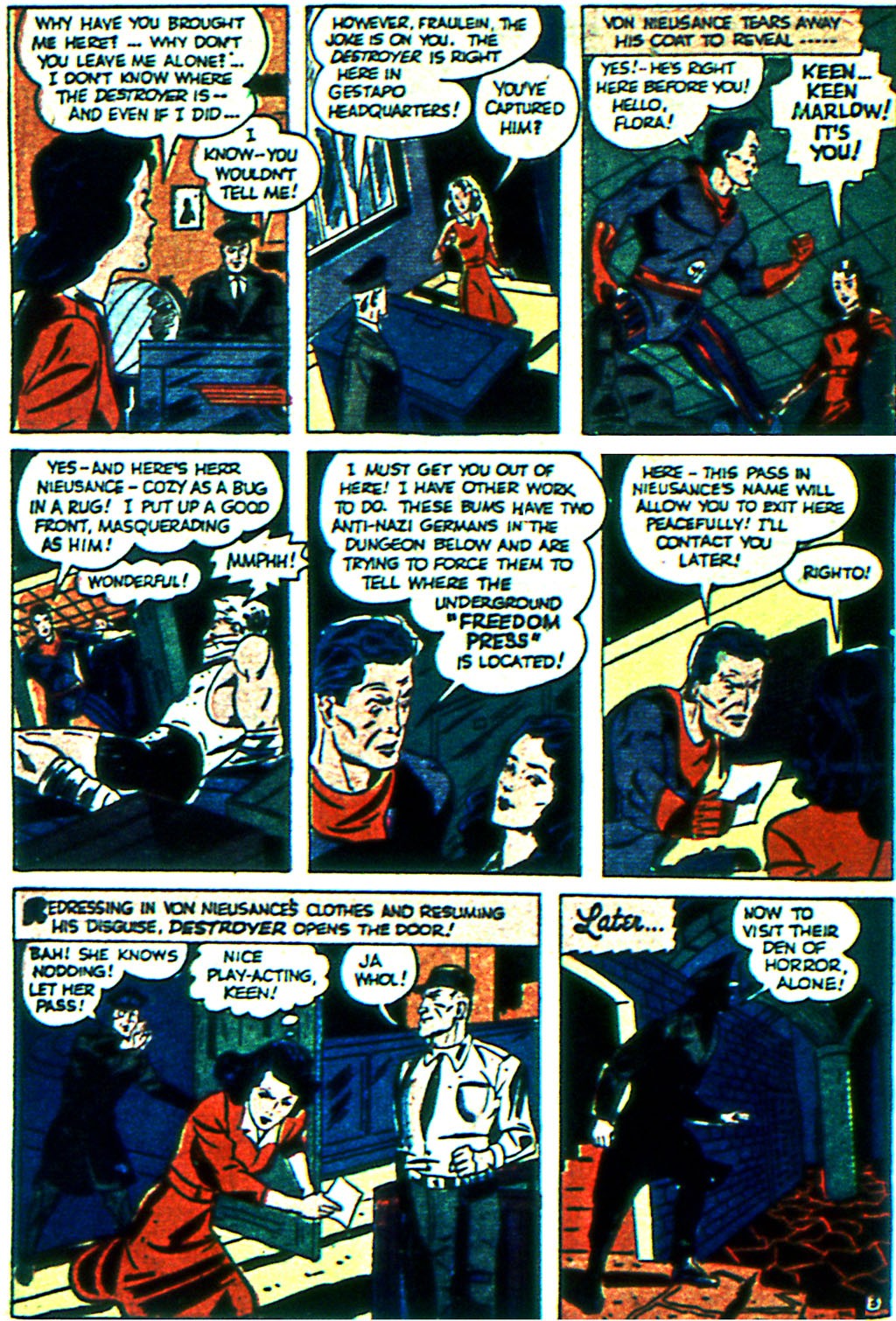 Read online USA Comics comic -  Issue #6 - 28