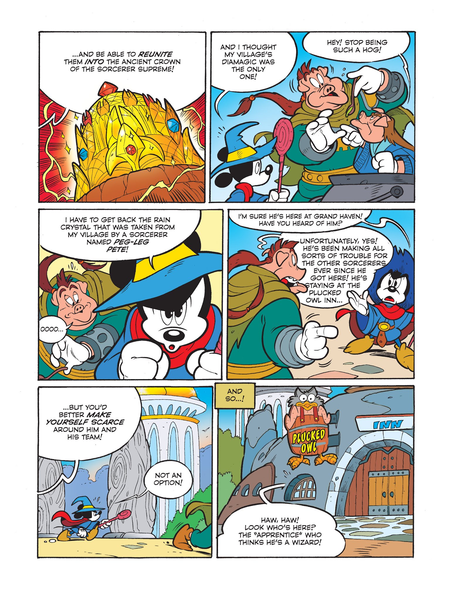 Read online Wizards of Mickey (2012) comic -  Issue #1 - 19