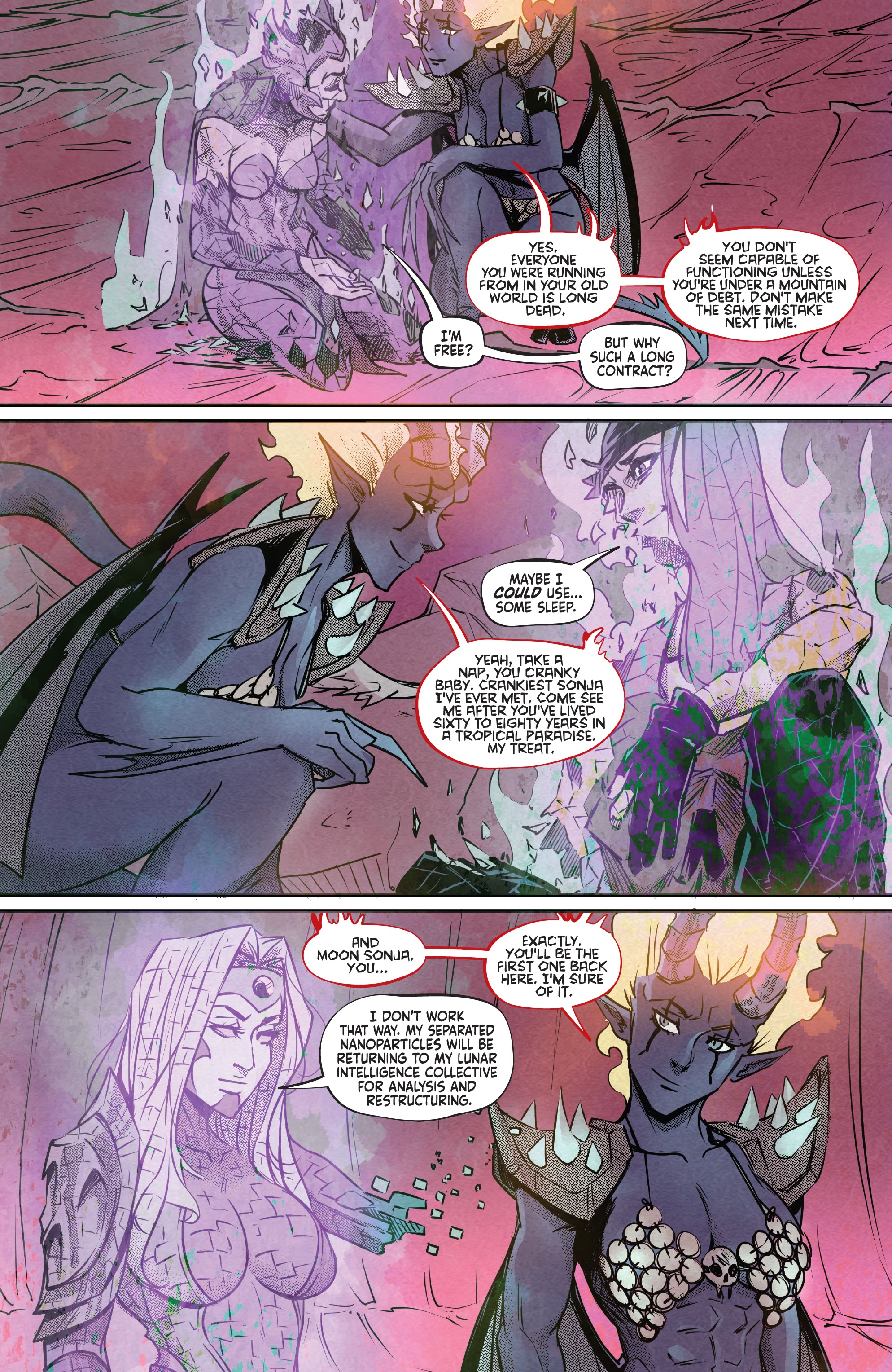 Read online Hell Sonja comic -  Issue #5 - 17