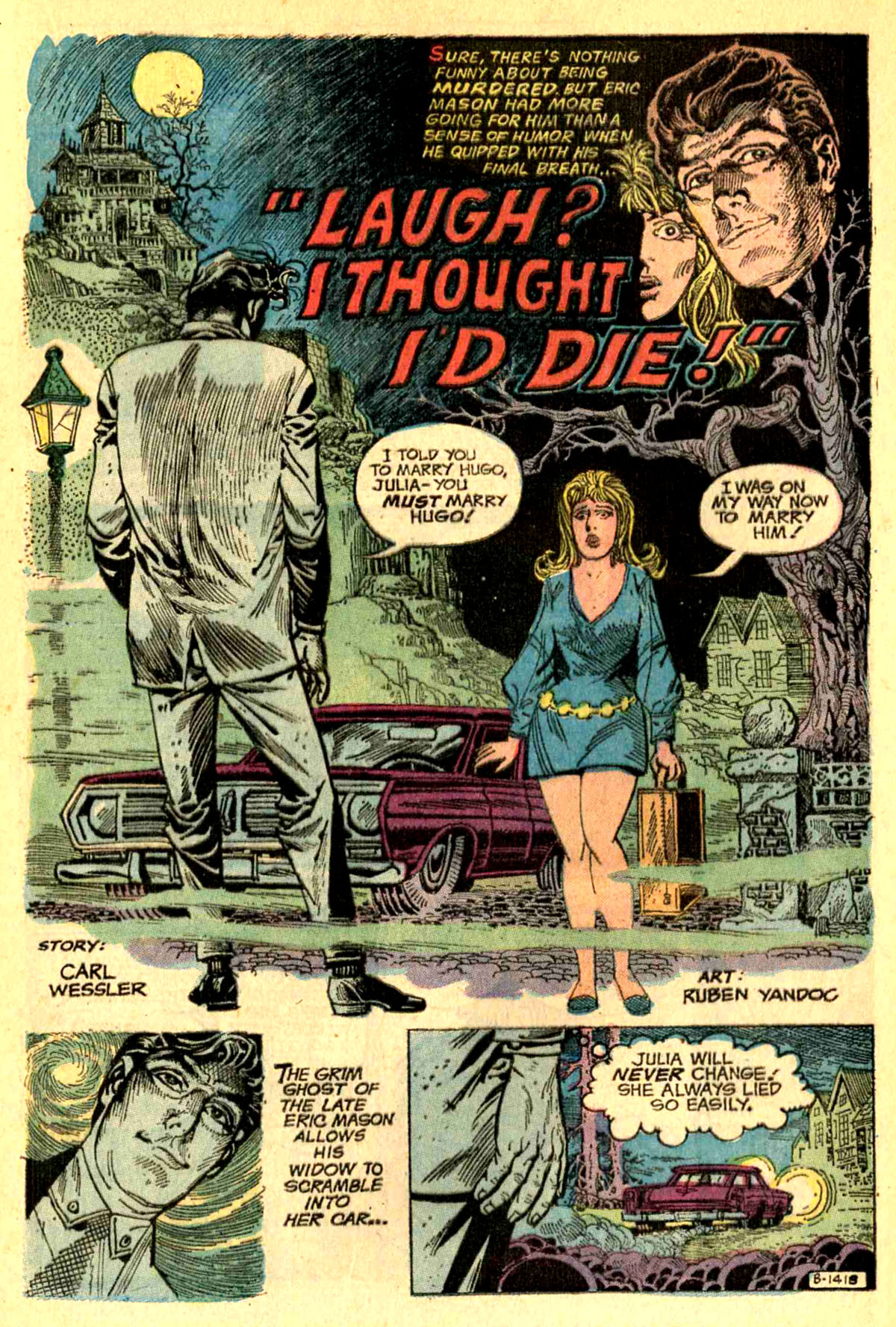Read online Tales of the Unexpected comic -  Issue #144 - 13
