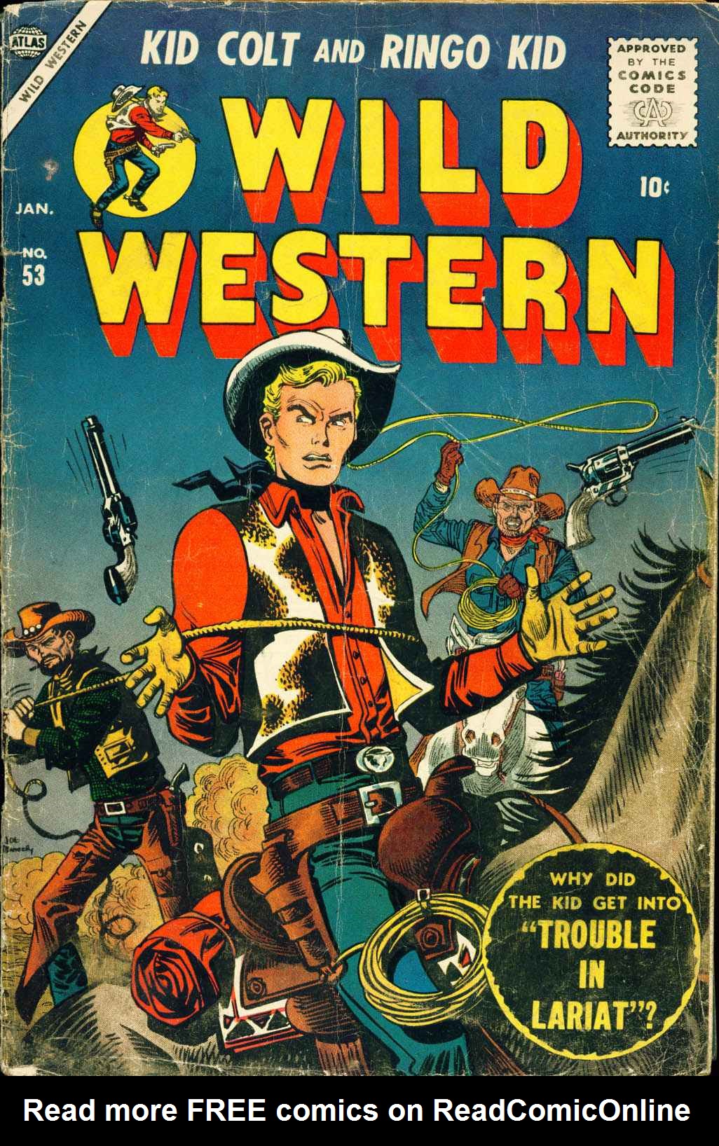 Read online Wild Western comic -  Issue #53 - 1
