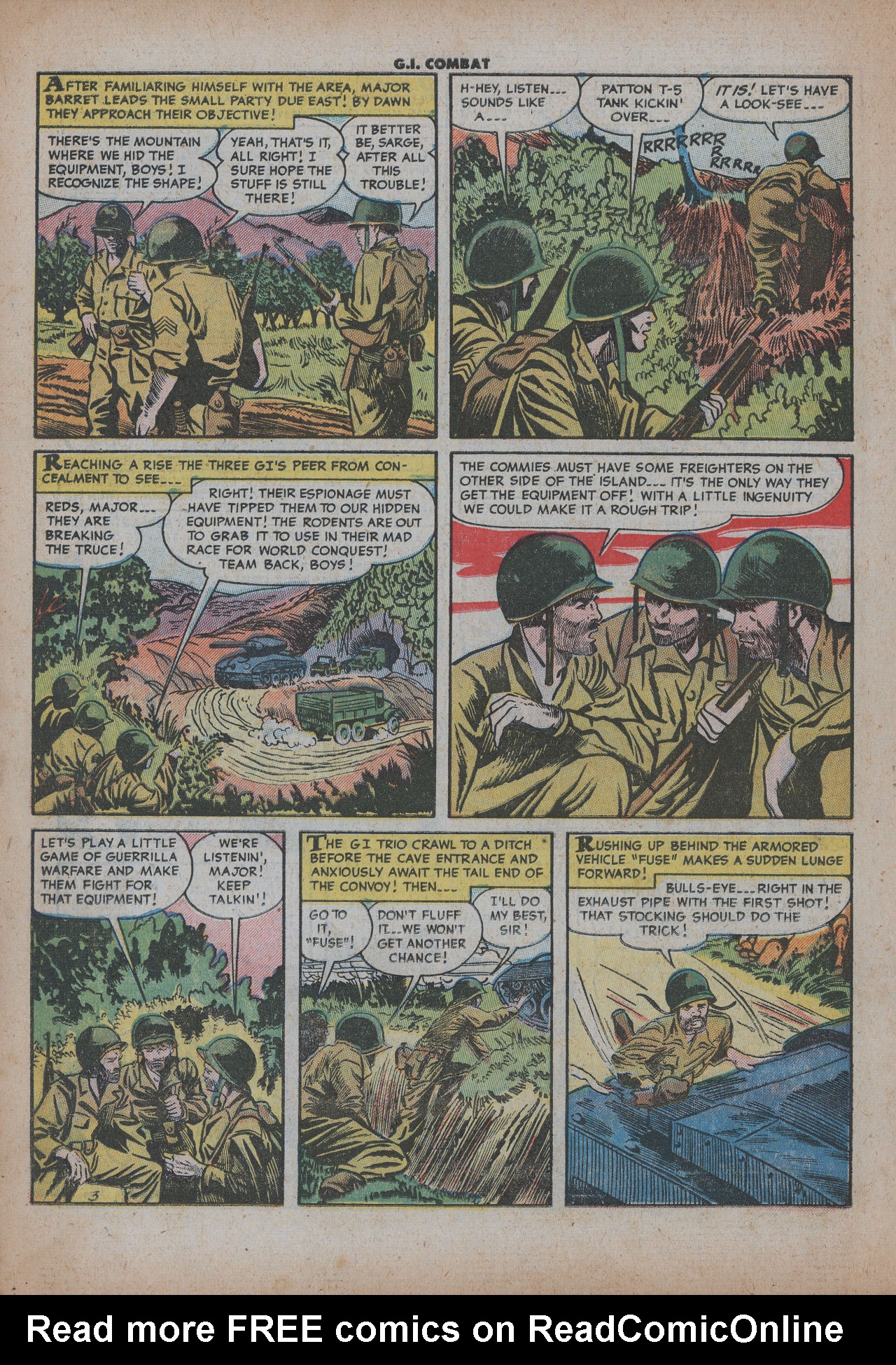 Read online G.I. Combat (1952) comic -  Issue #24 - 21
