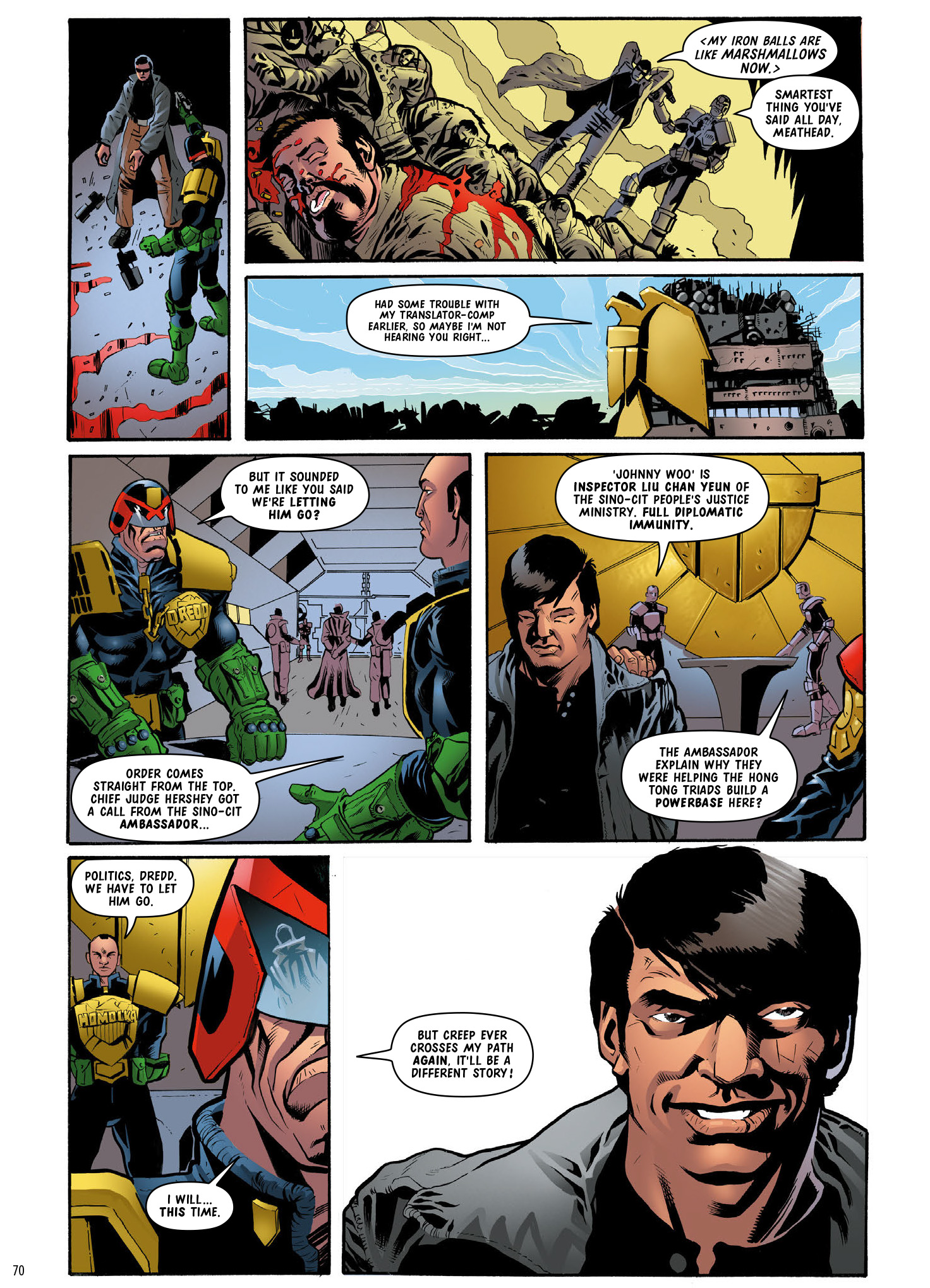Read online Judge Dredd: The Complete Case Files comic -  Issue # TPB 33 (Part 1) - 72