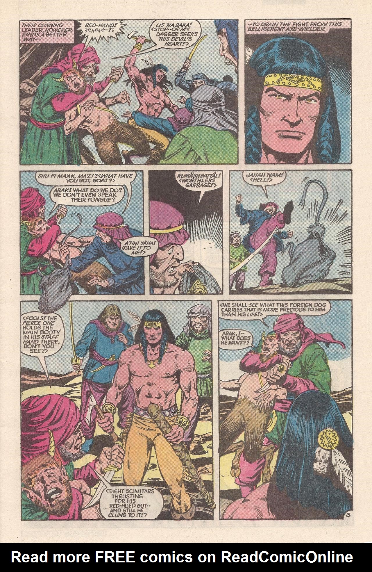 Read online Arak Son of Thunder comic -  Issue # _Annual 1 - 5