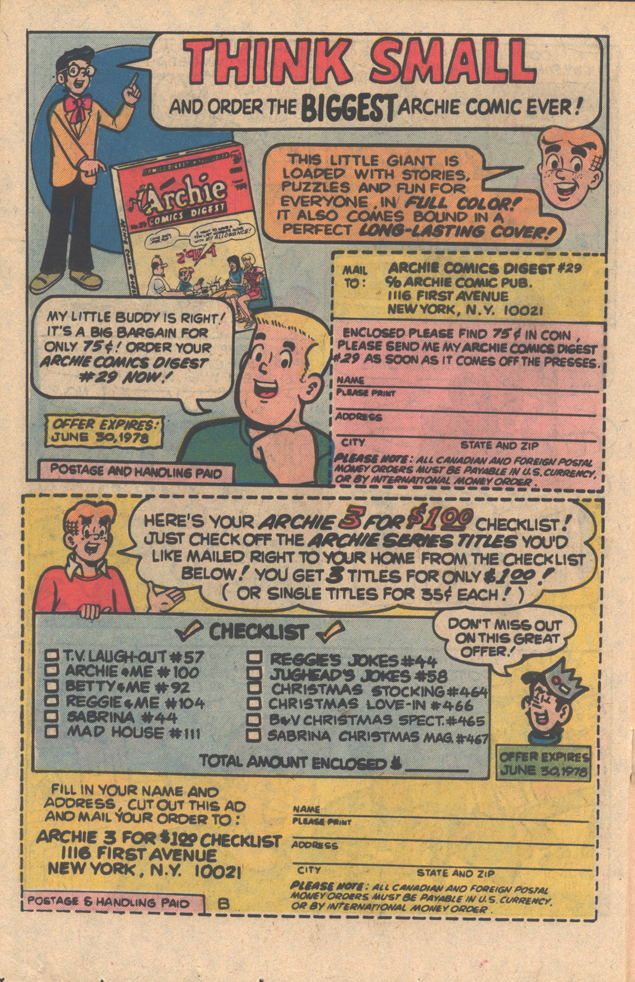 Read online Archie at Riverdale High (1972) comic -  Issue #52 - 18