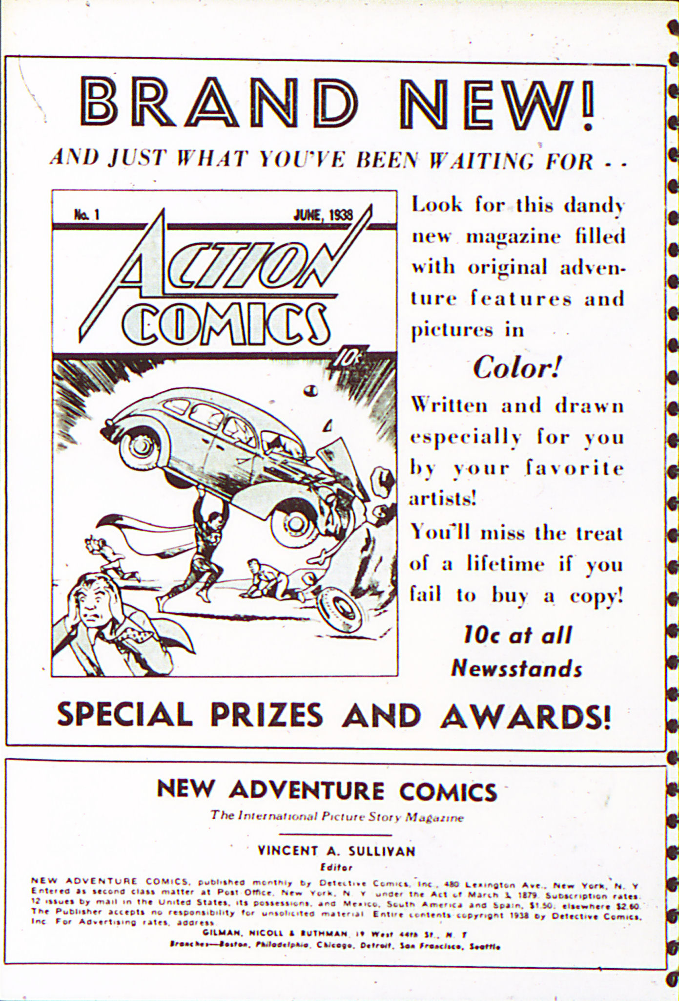 Read online Adventure Comics (1938) comic -  Issue #26 - 3